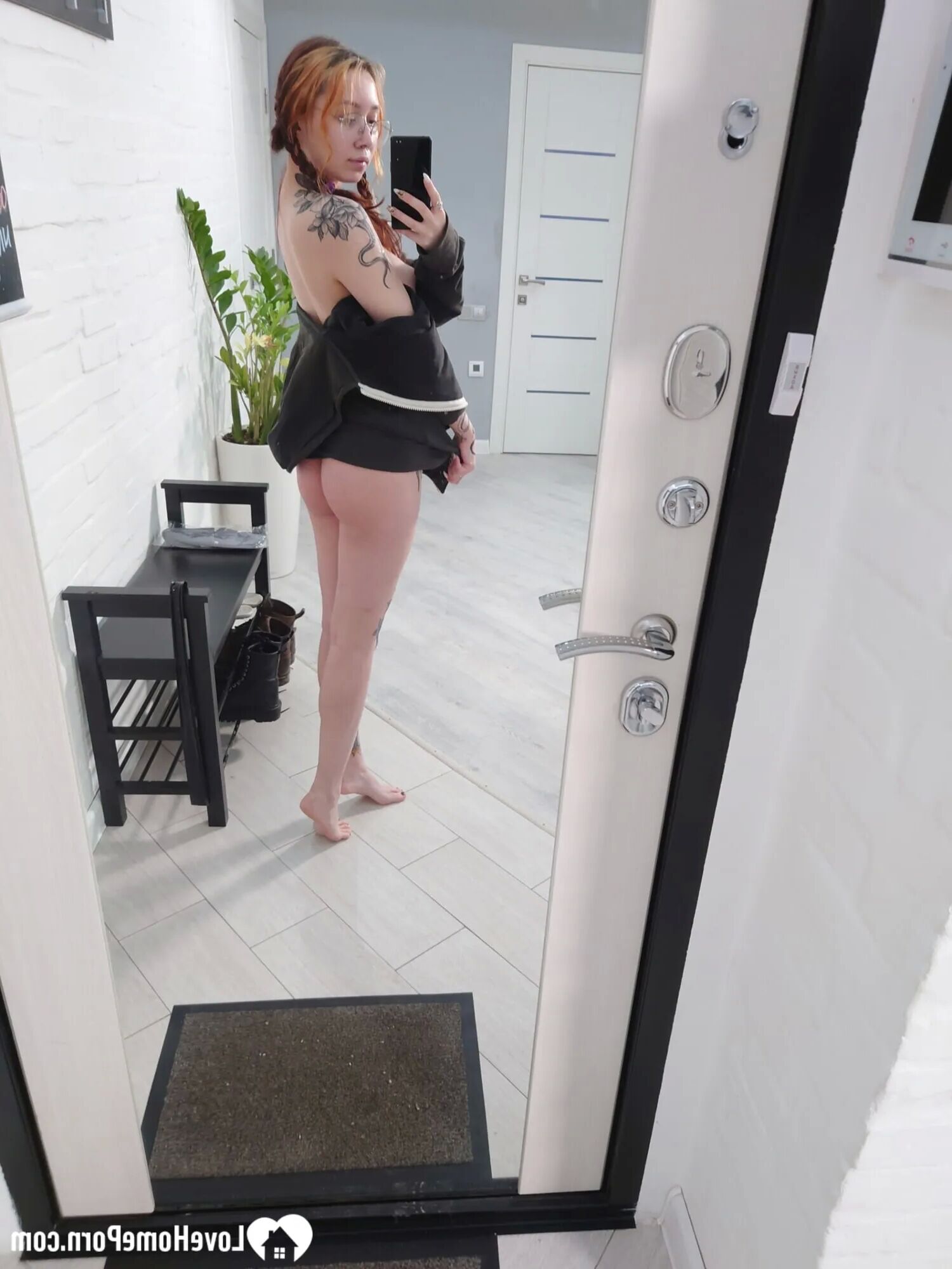 Petite cutie with small tits takes selfies - 27 Pics