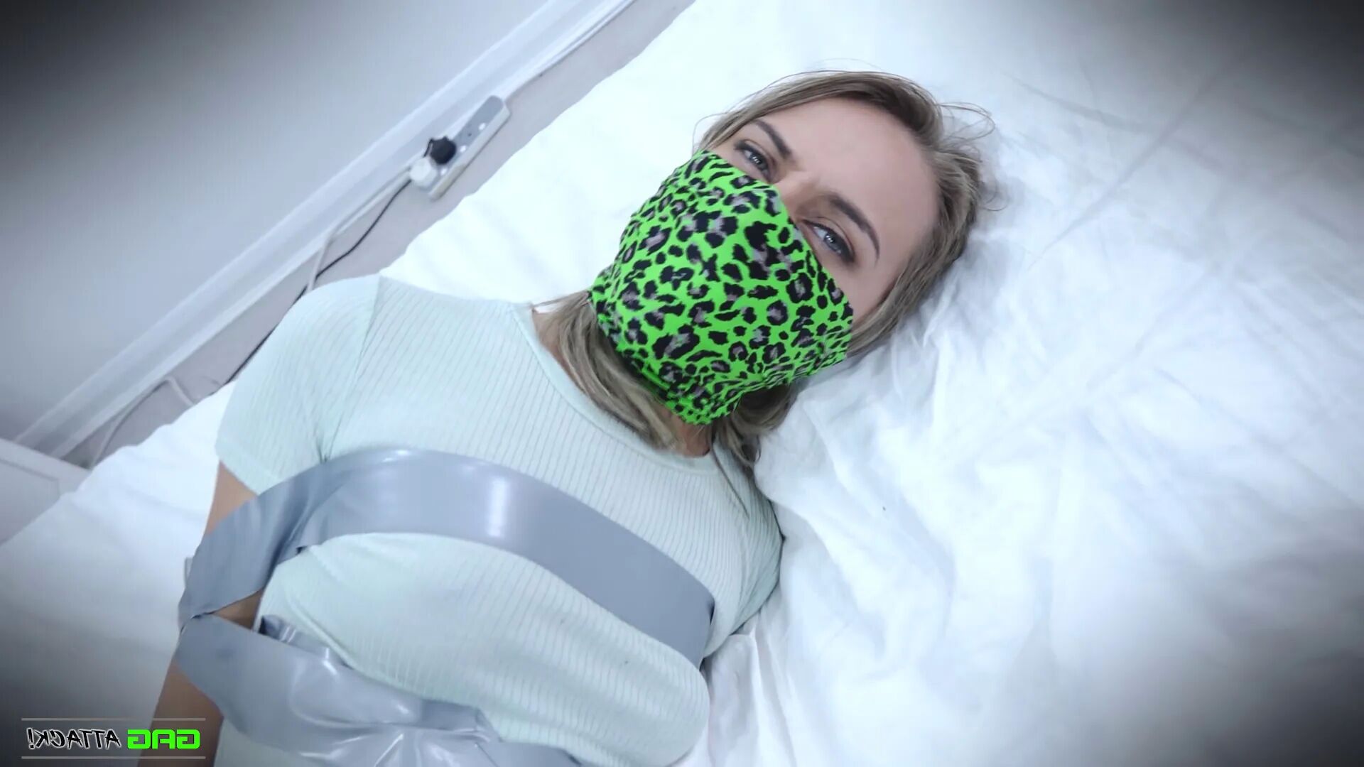 Chloe Toy - Self Gag Goes Wrong ( GagAttack.NL ) - 18 Pics