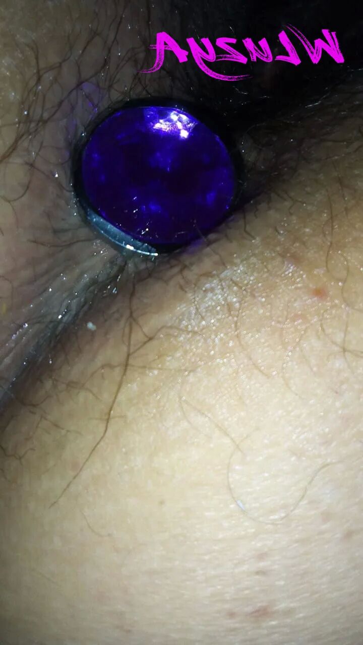 Funny anal plug - 6 Pics