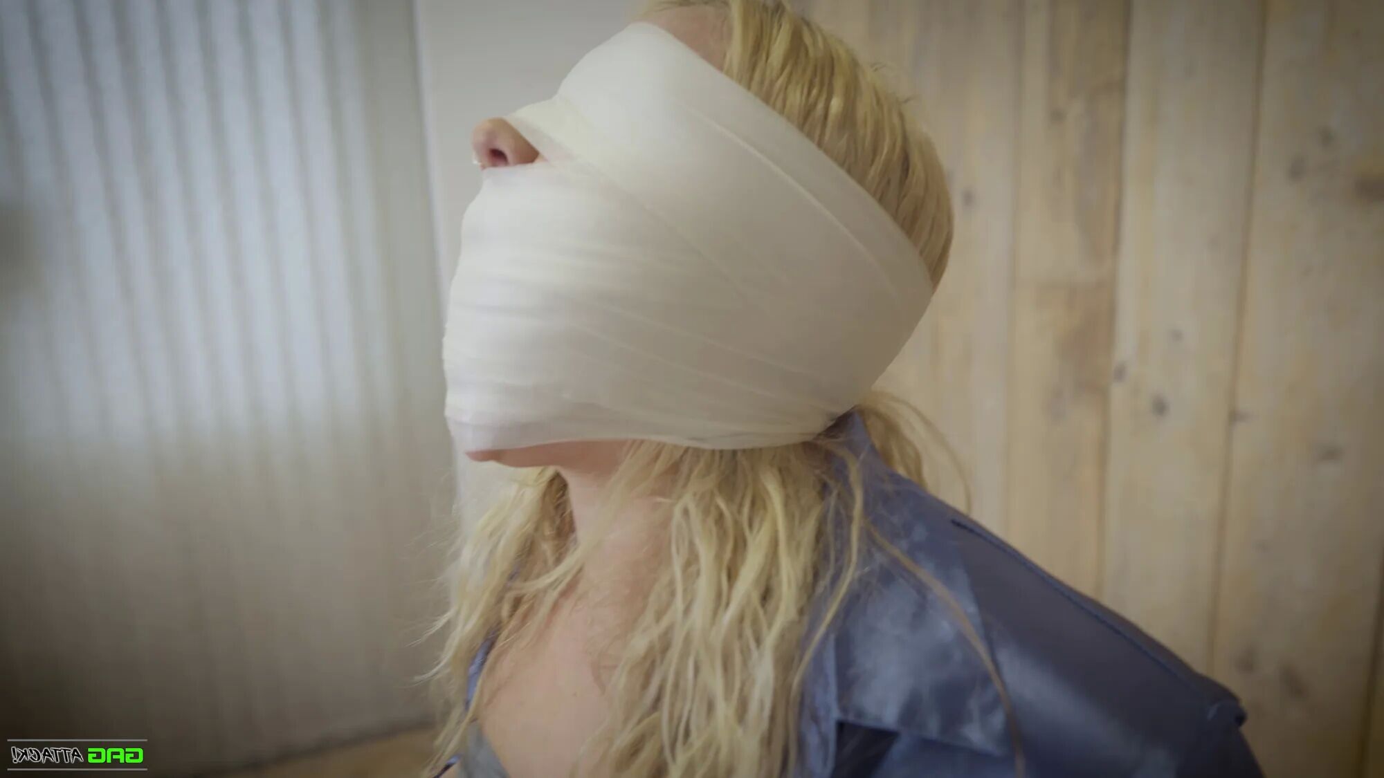 Zoey ziptie - Tape Bondage & Tape Gagged ( GagAttack.NL ) - 29 Pics