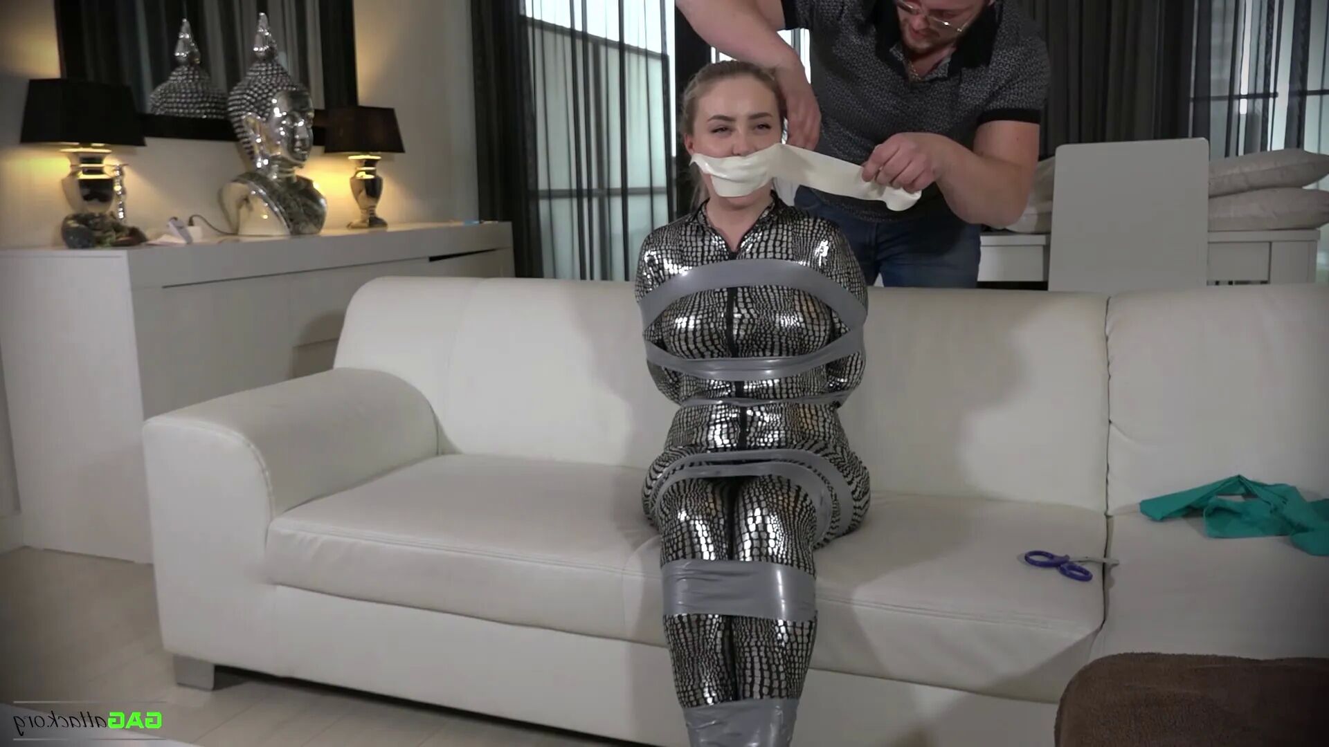 Aurey - Catsuit Bundle ( GagAttack.NL ) - 22 Pics