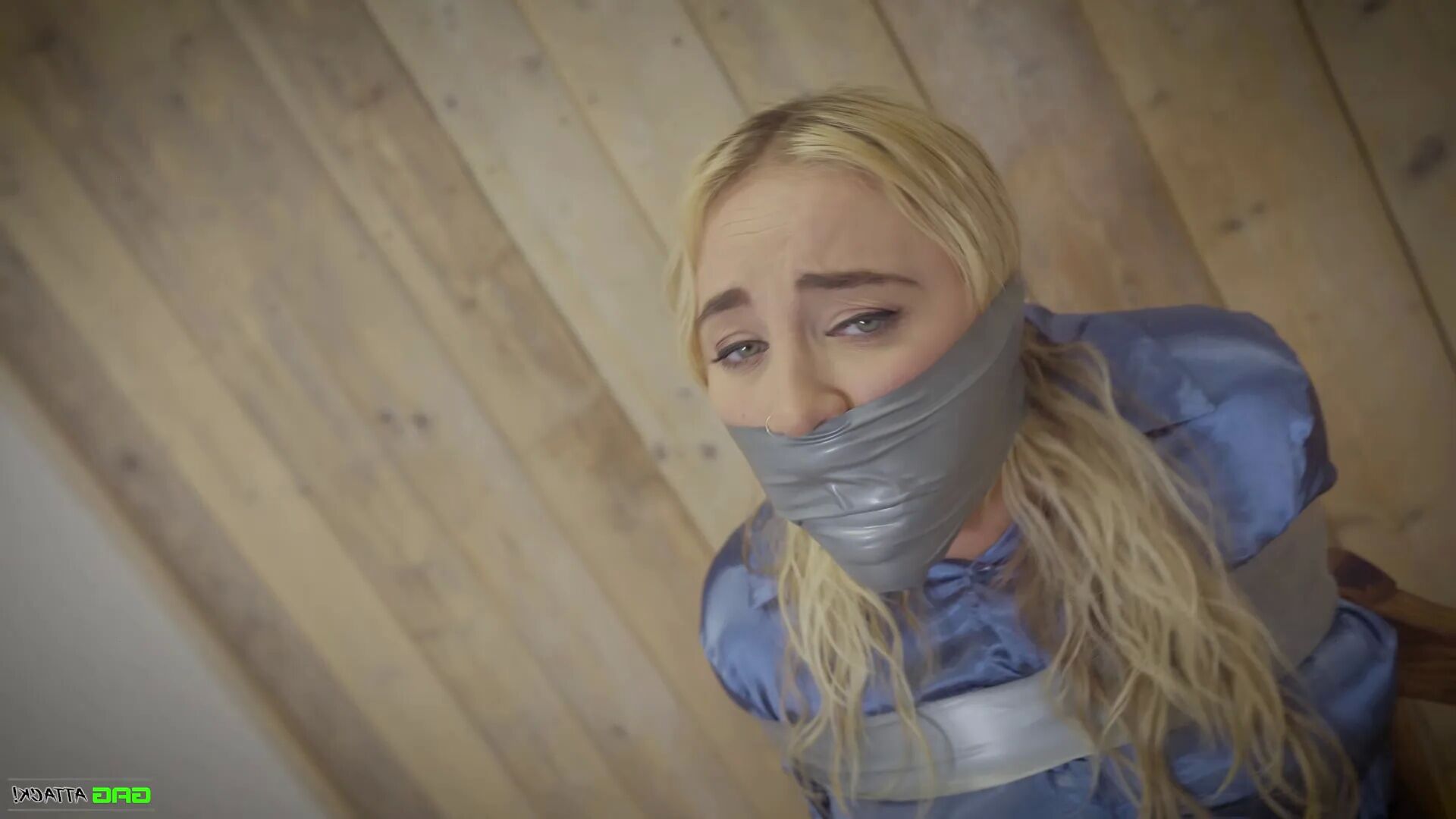 Zoey ziptie - Tape Bondage & Tape Gagged ( GagAttack.NL ) - 29 Pics