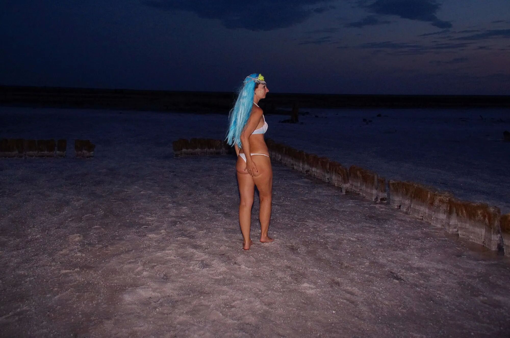 Bikini on Sunset Background - 28 Pics