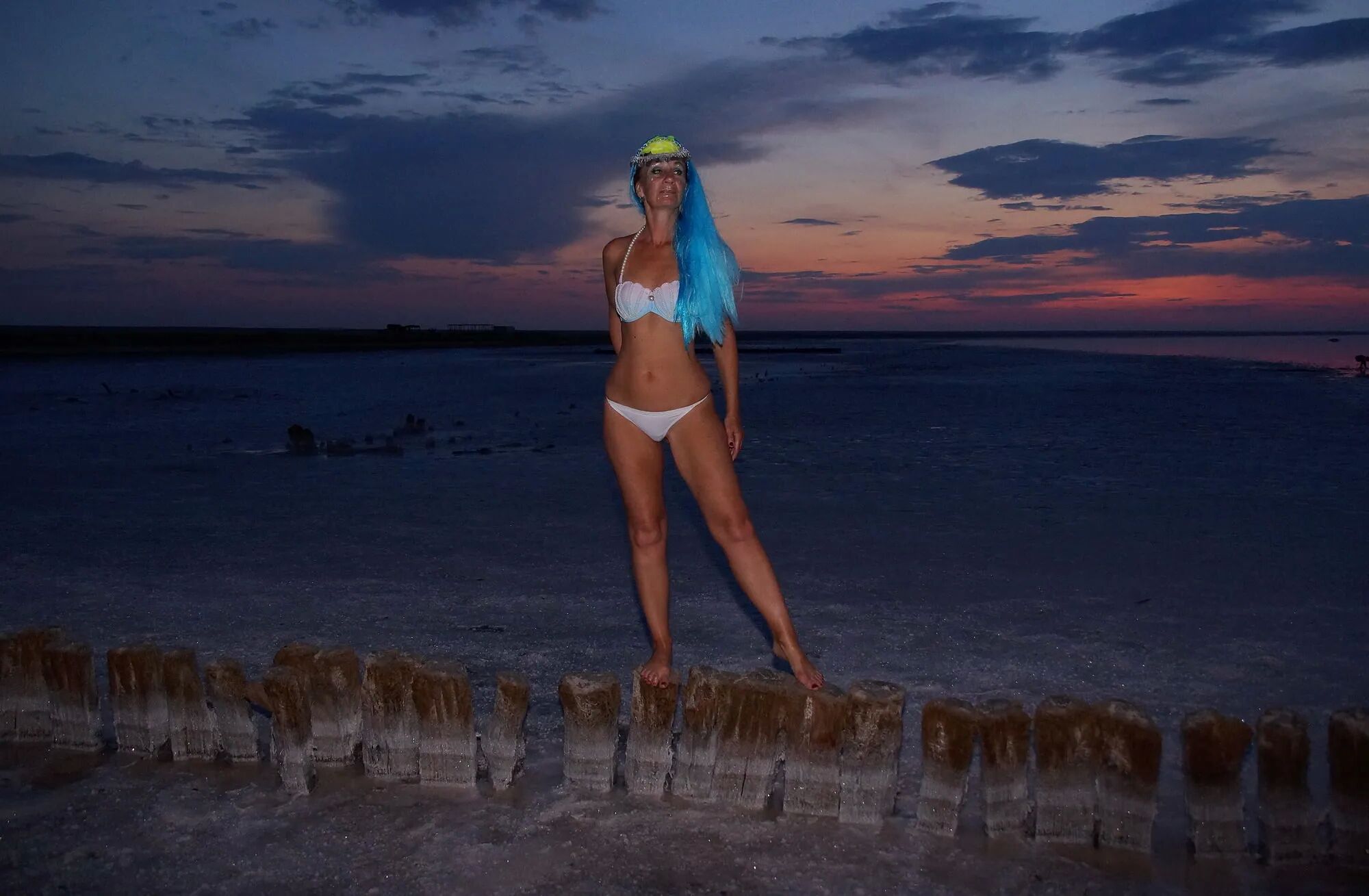 Bikini on Sunset Background - 28 Pics