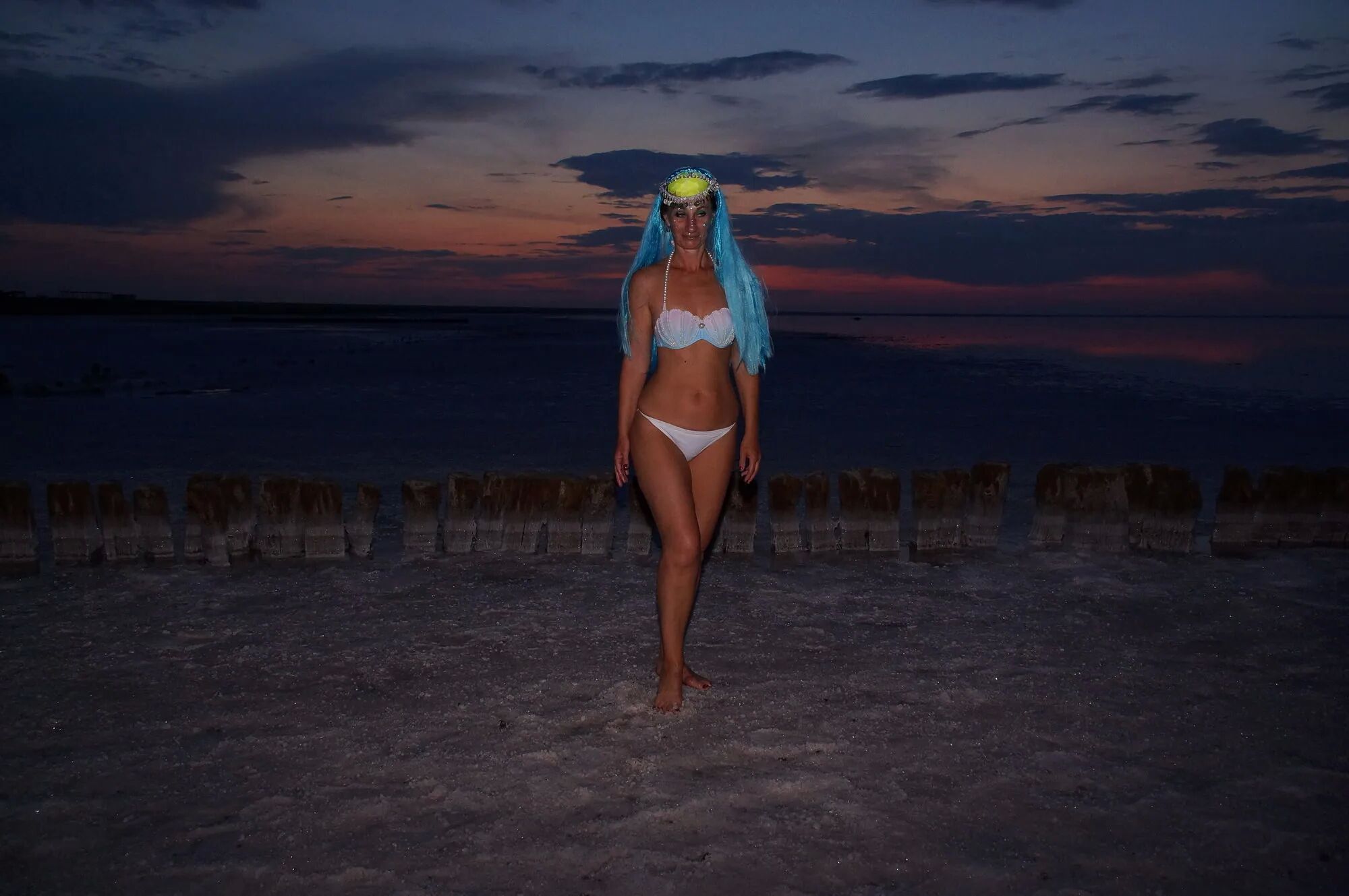 Bikini on Sunset Background - 28 Pics