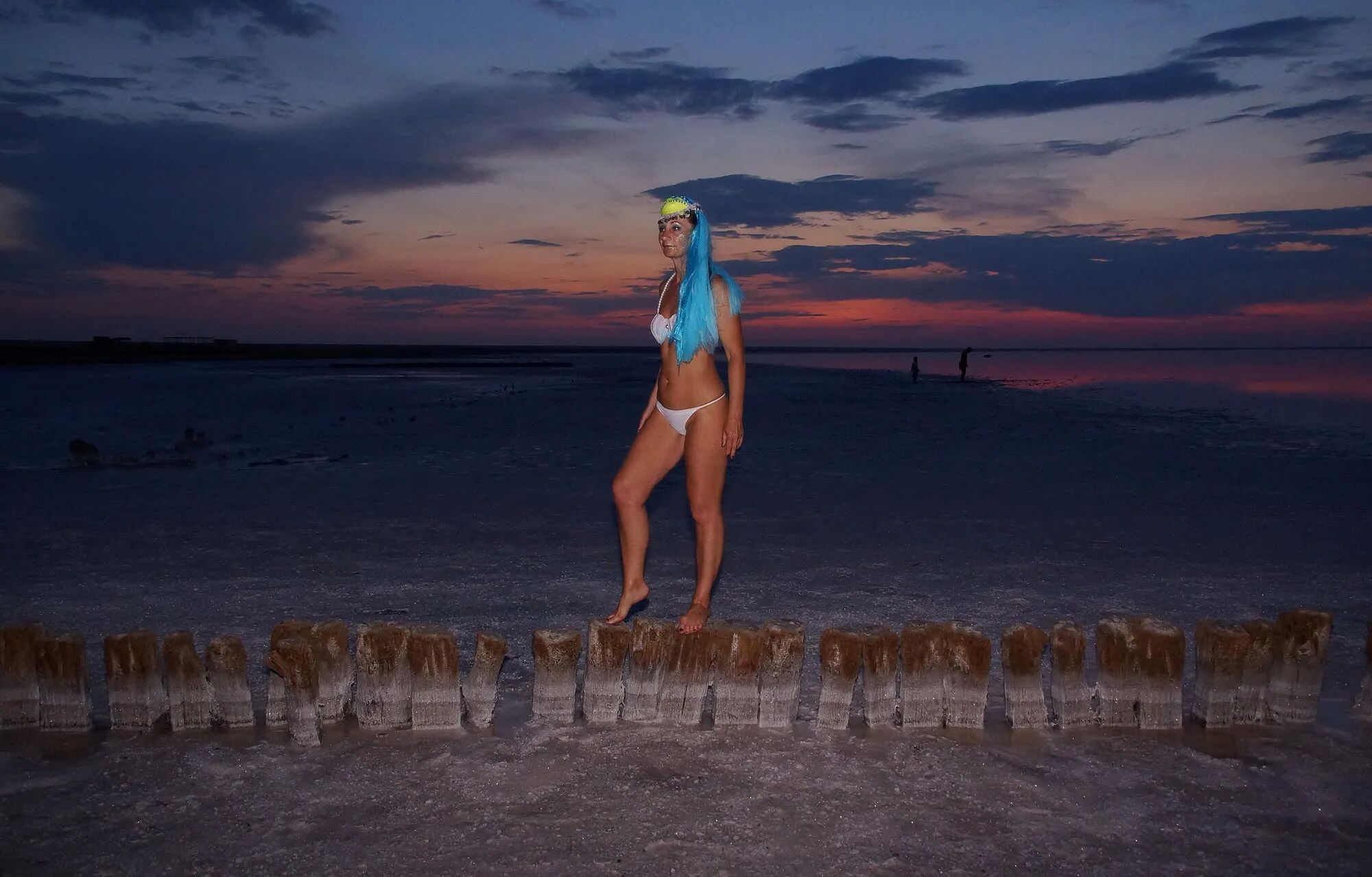 Bikini on Sunset Background - 28 Pics