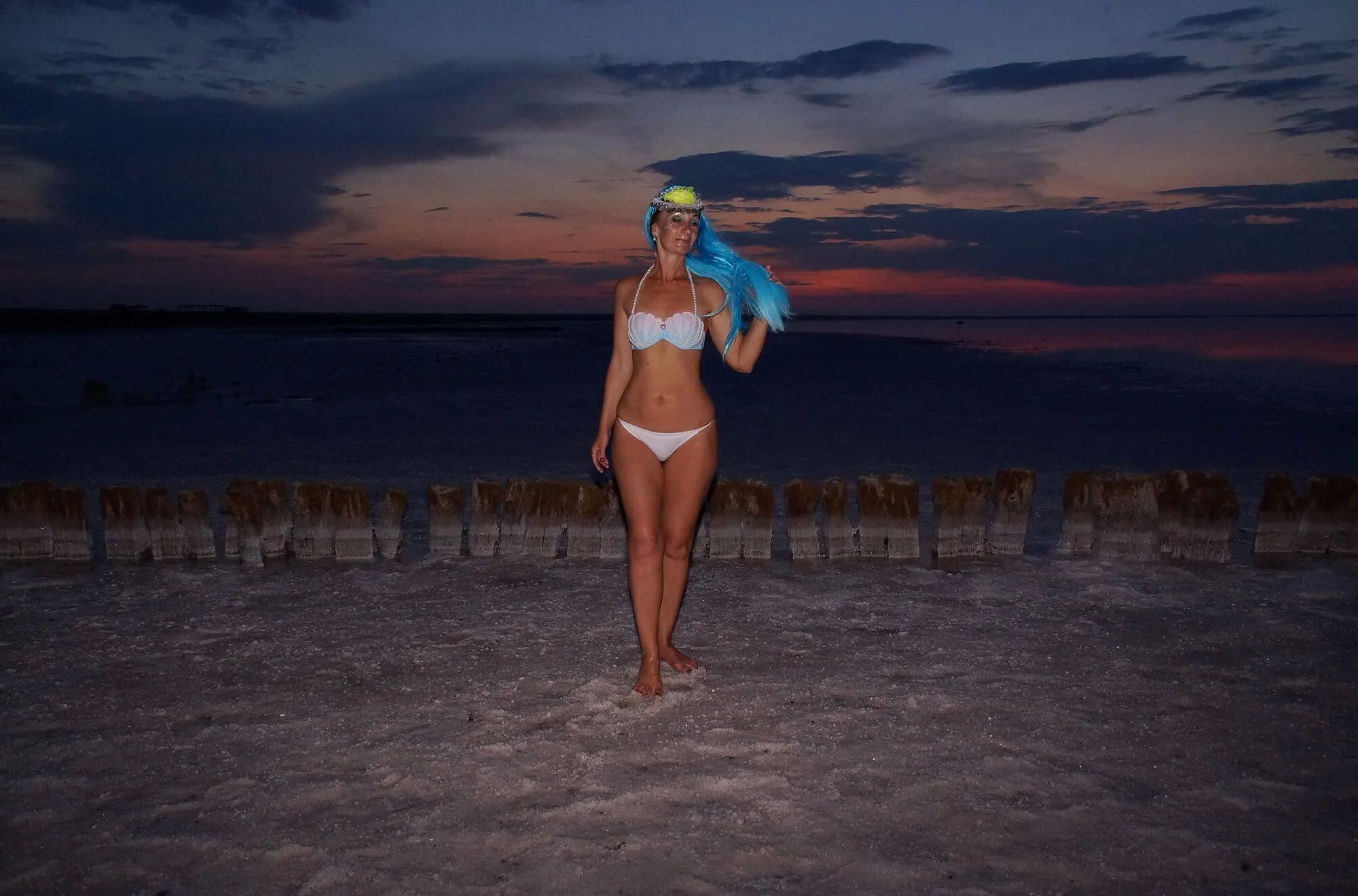 Bikini on Sunset Background - 28 Pics