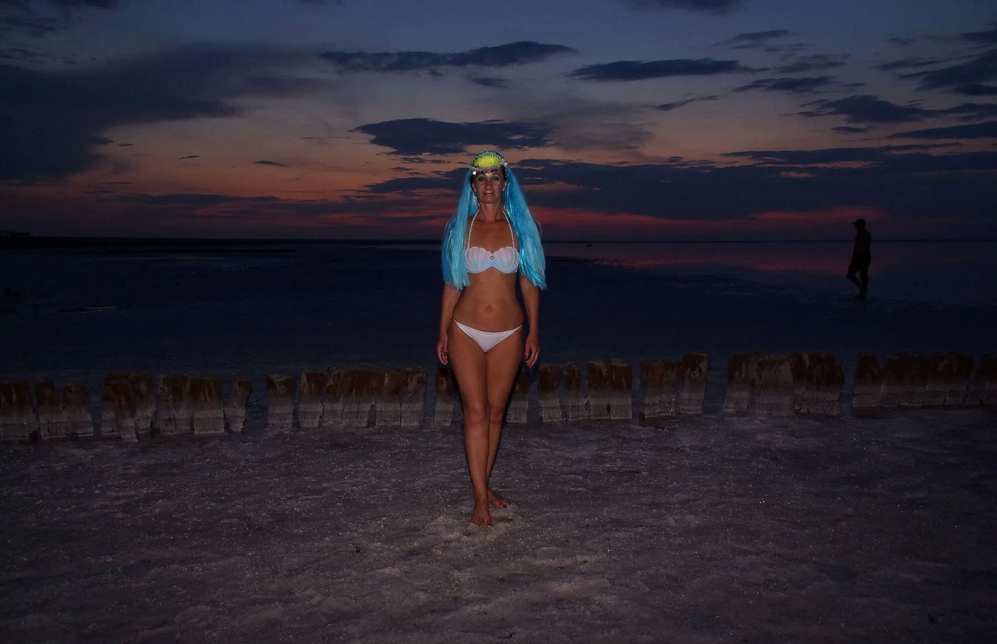 Bikini on Sunset Background - 28 Pics