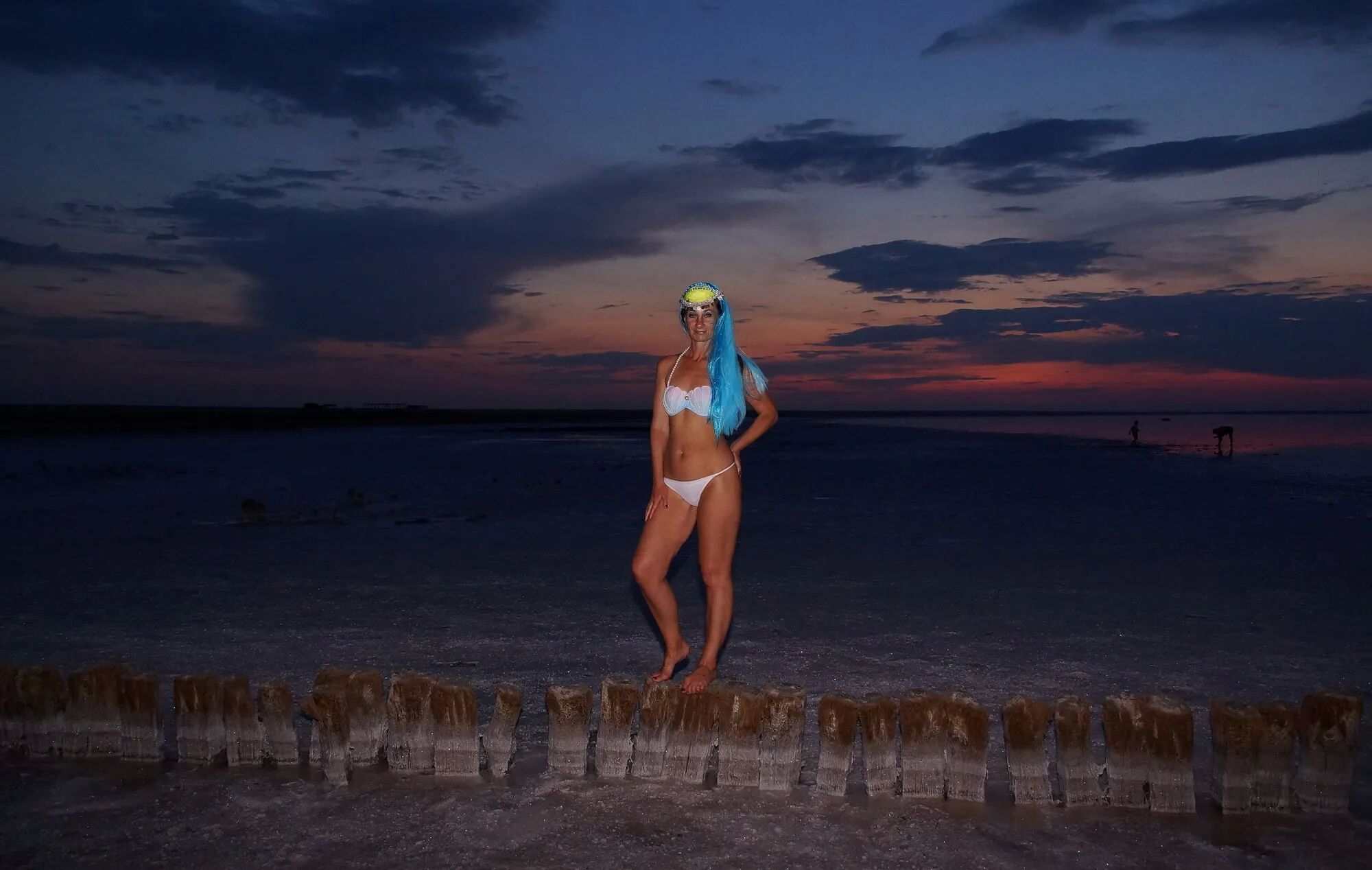 Bikini on Sunset Background - 28 Pics