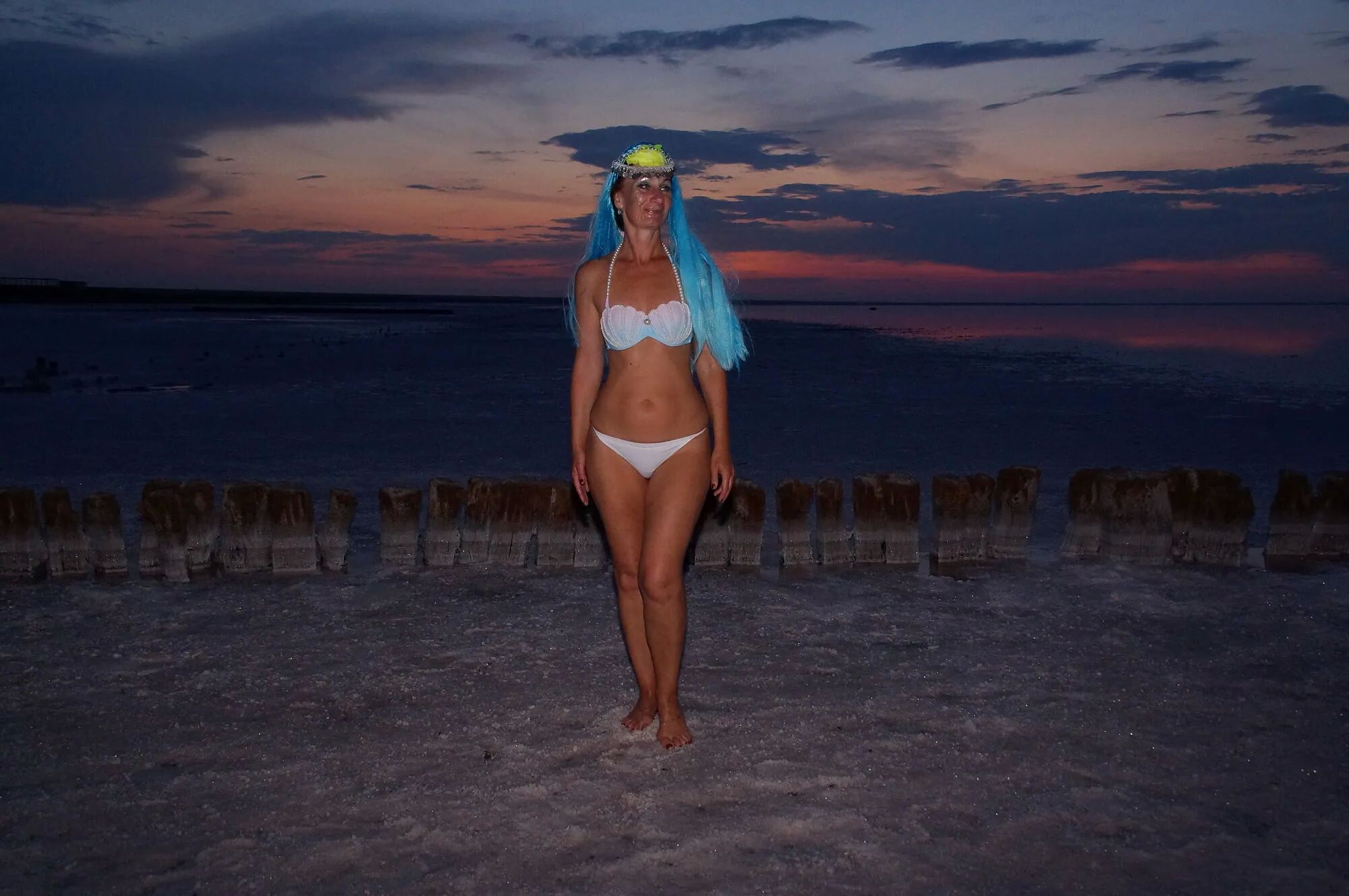 Bikini on Sunset Background - 28 Pics