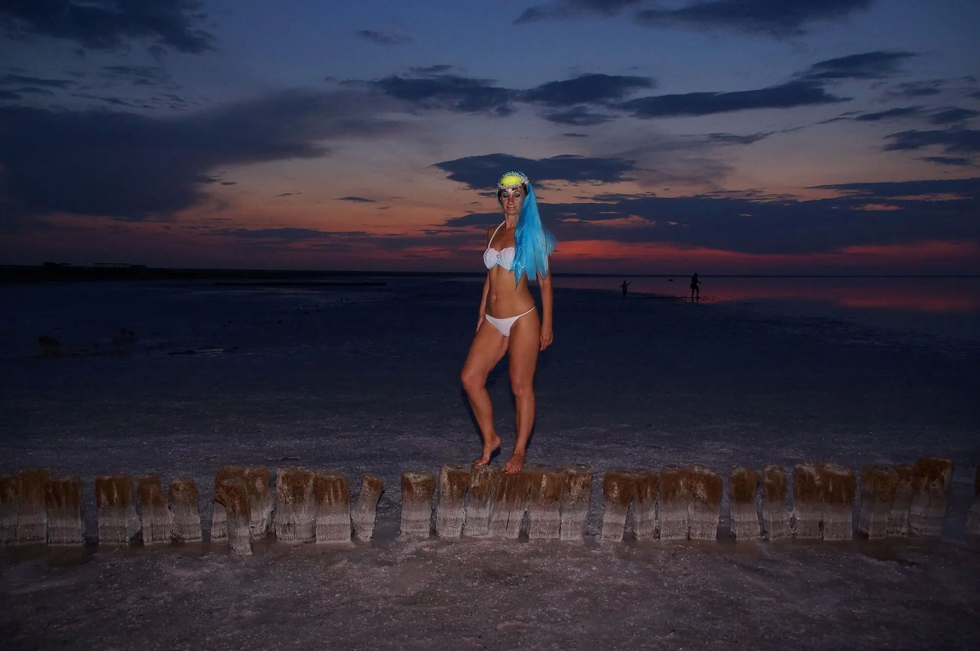 Bikini on Sunset Background - 28 Pics