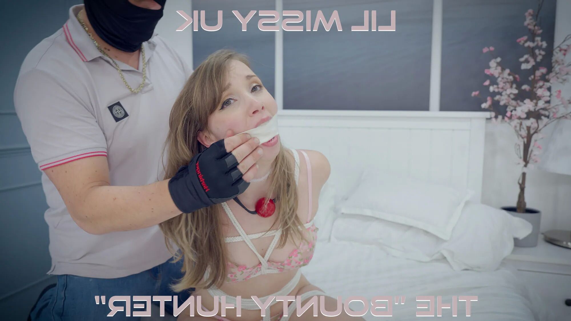 Lil Missy UK - Frogtied By Bounty Hunter ( GagAttack.NL ) - 19 Pics