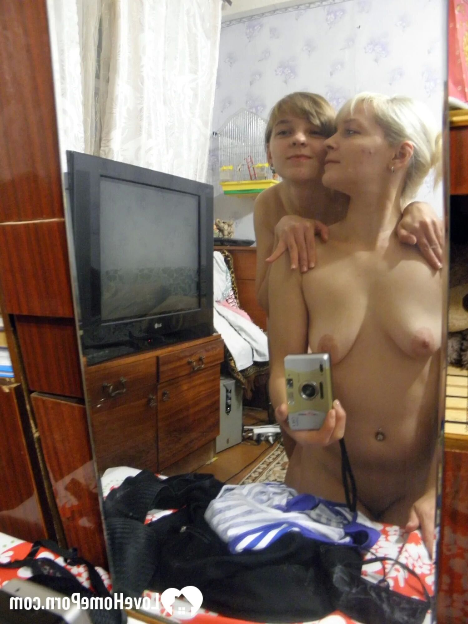 Having a lesbian session with my best friend - 25 Pics