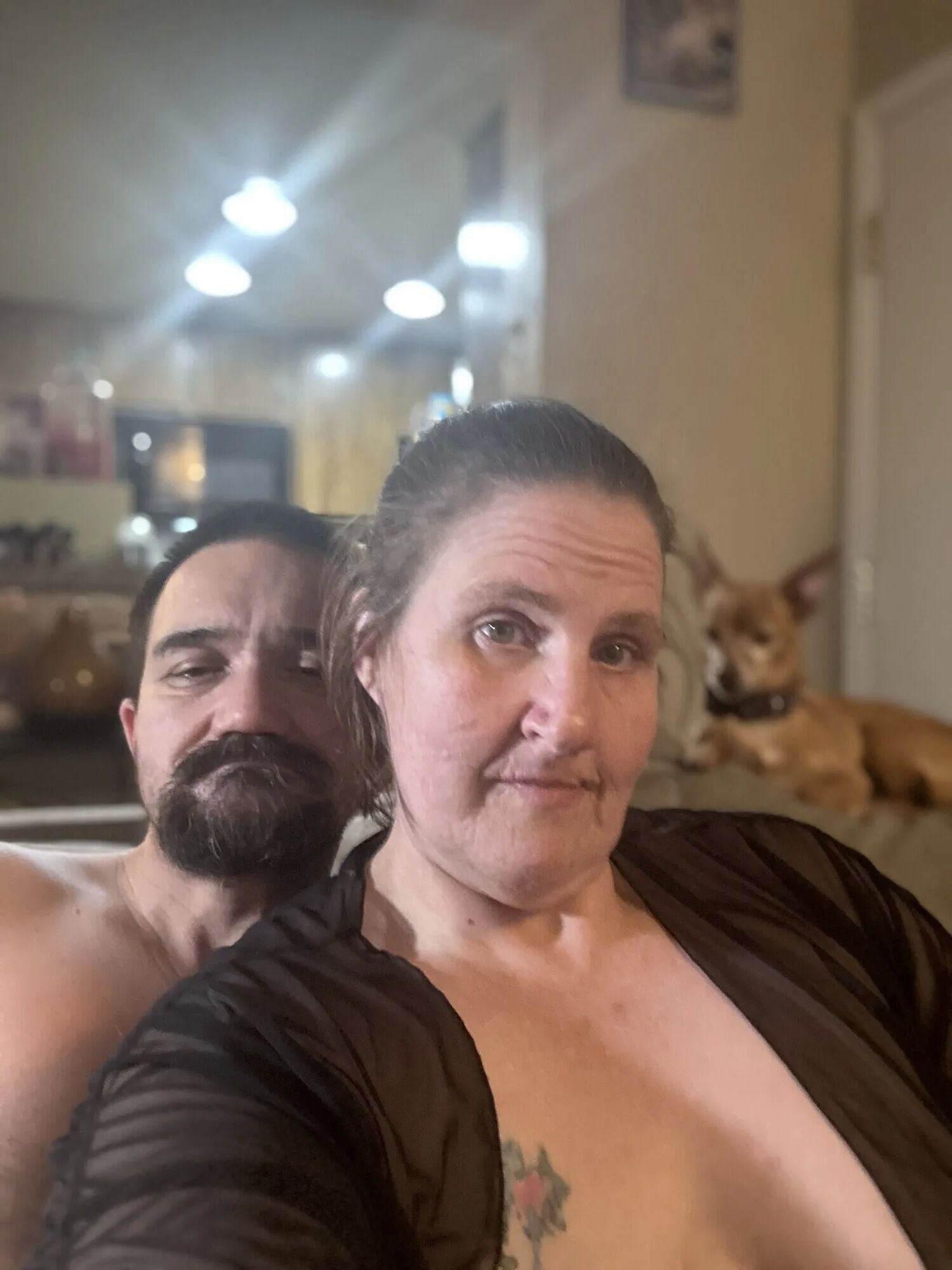 Me and hornyslavepet - 8 Pics