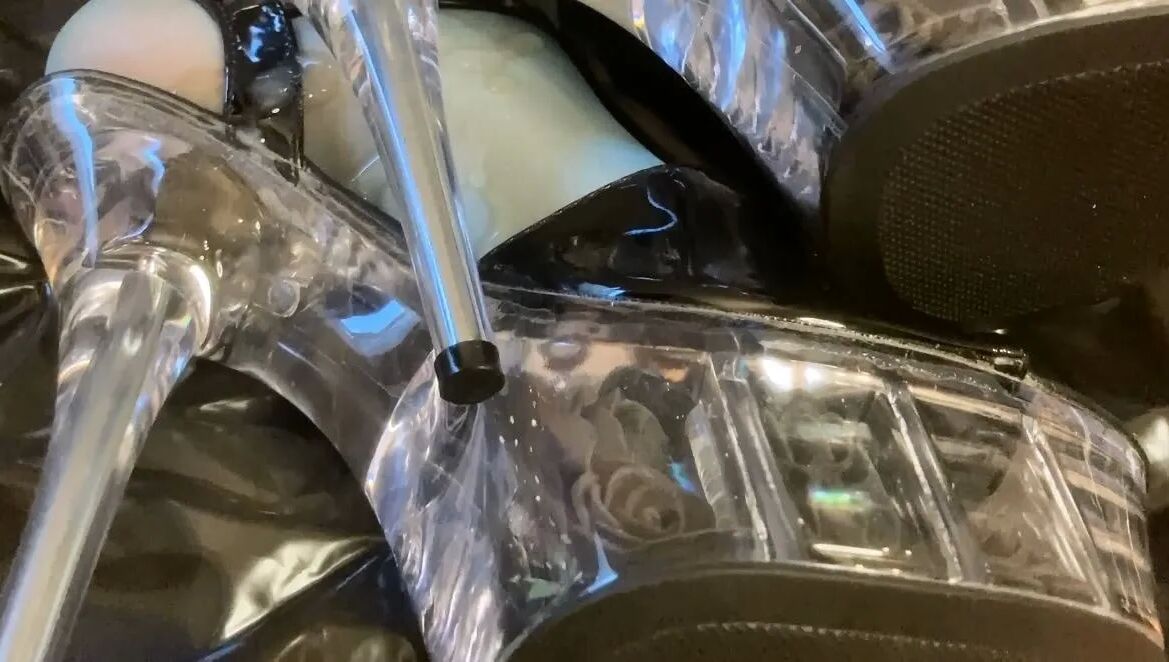 Clear Sandals, Turquoise Stockings - 15 Pics