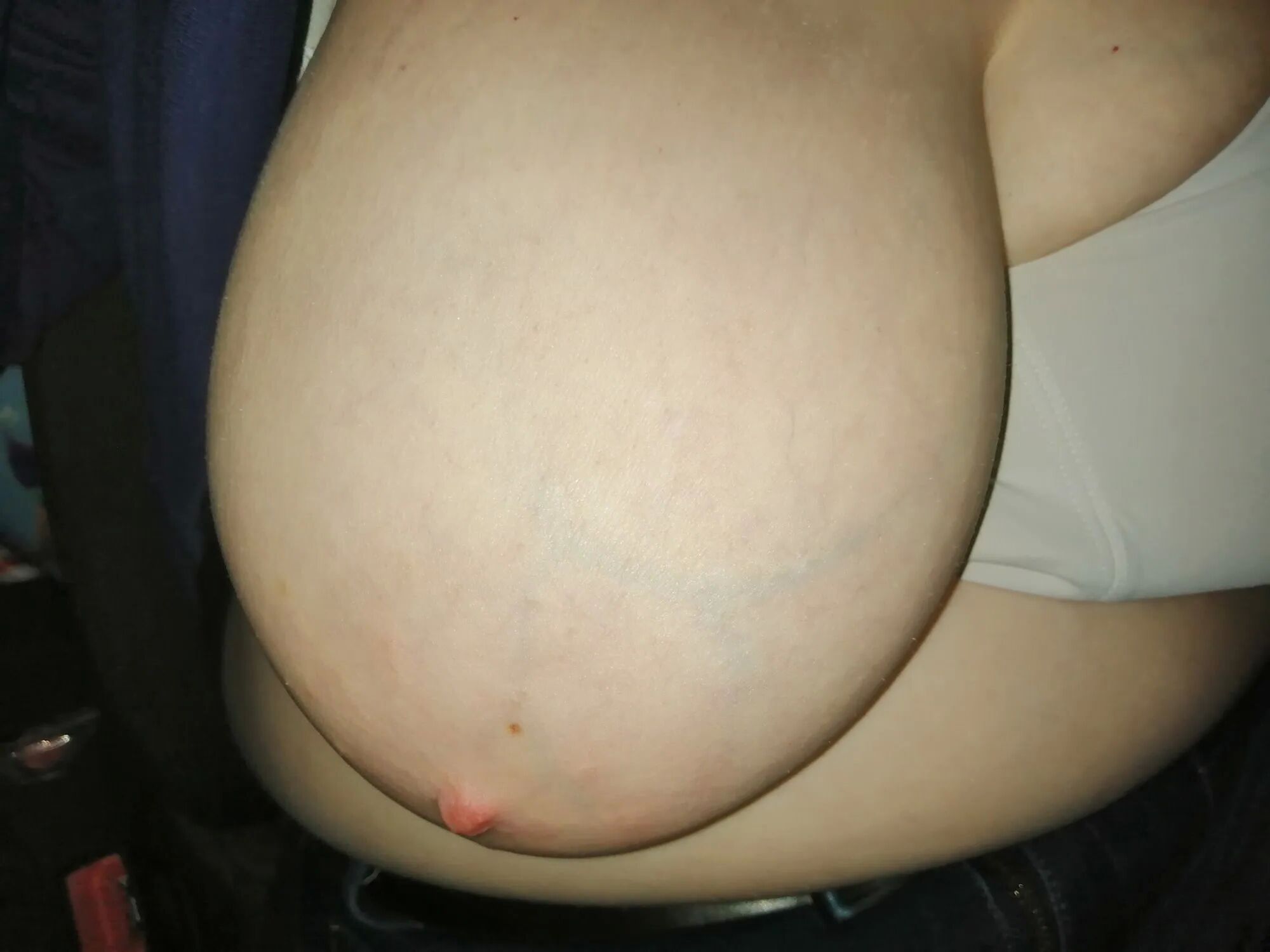 Tits in a car - 46 Pics