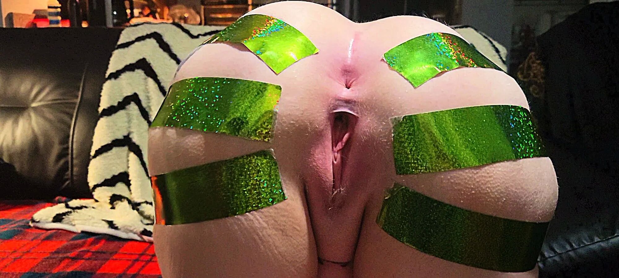 Do you like ass spreading with duct tape? - 20 Pics