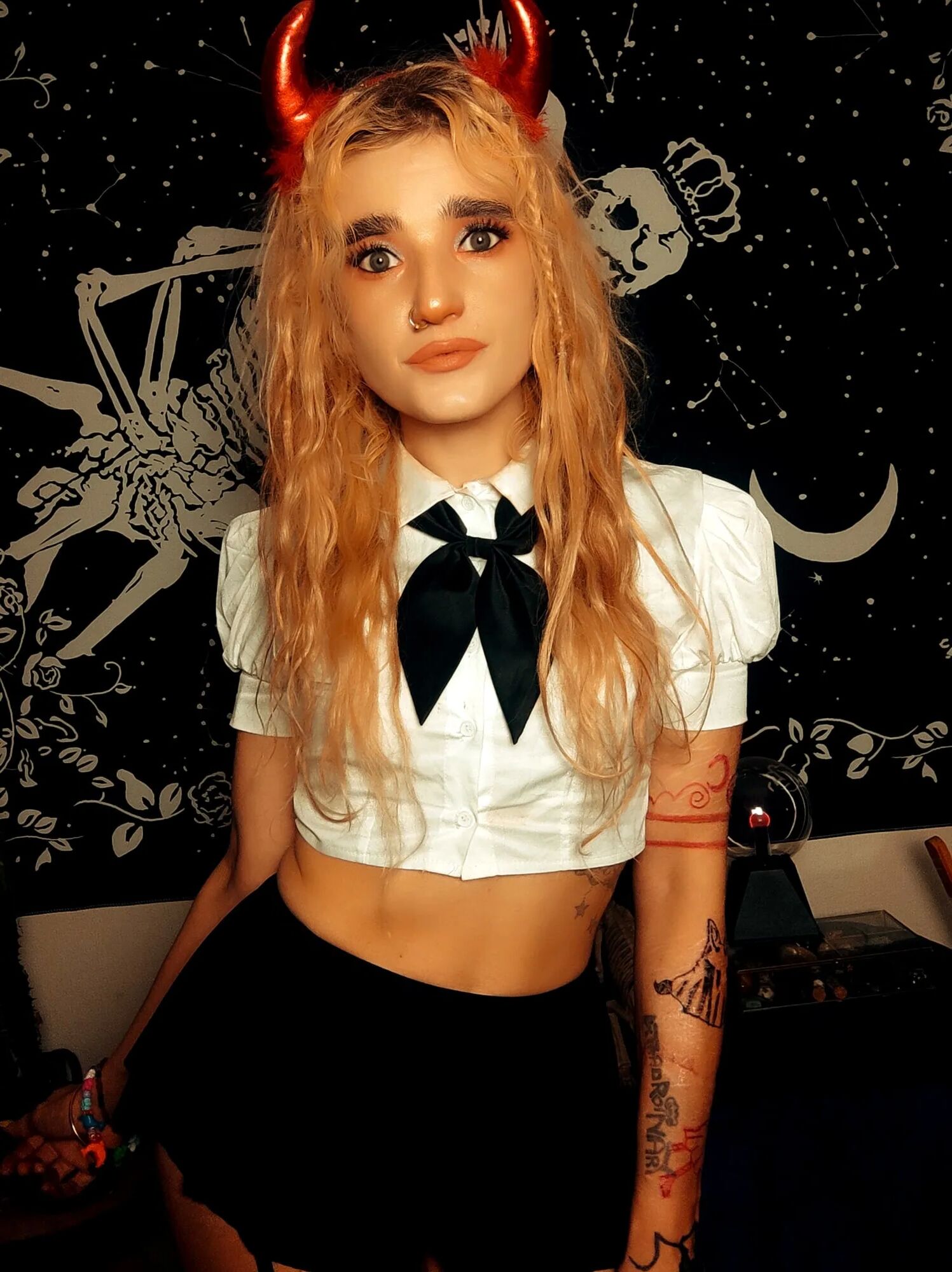 I'm a slutty devil in schooluniform waiting for a hard fuck - 29 Pics