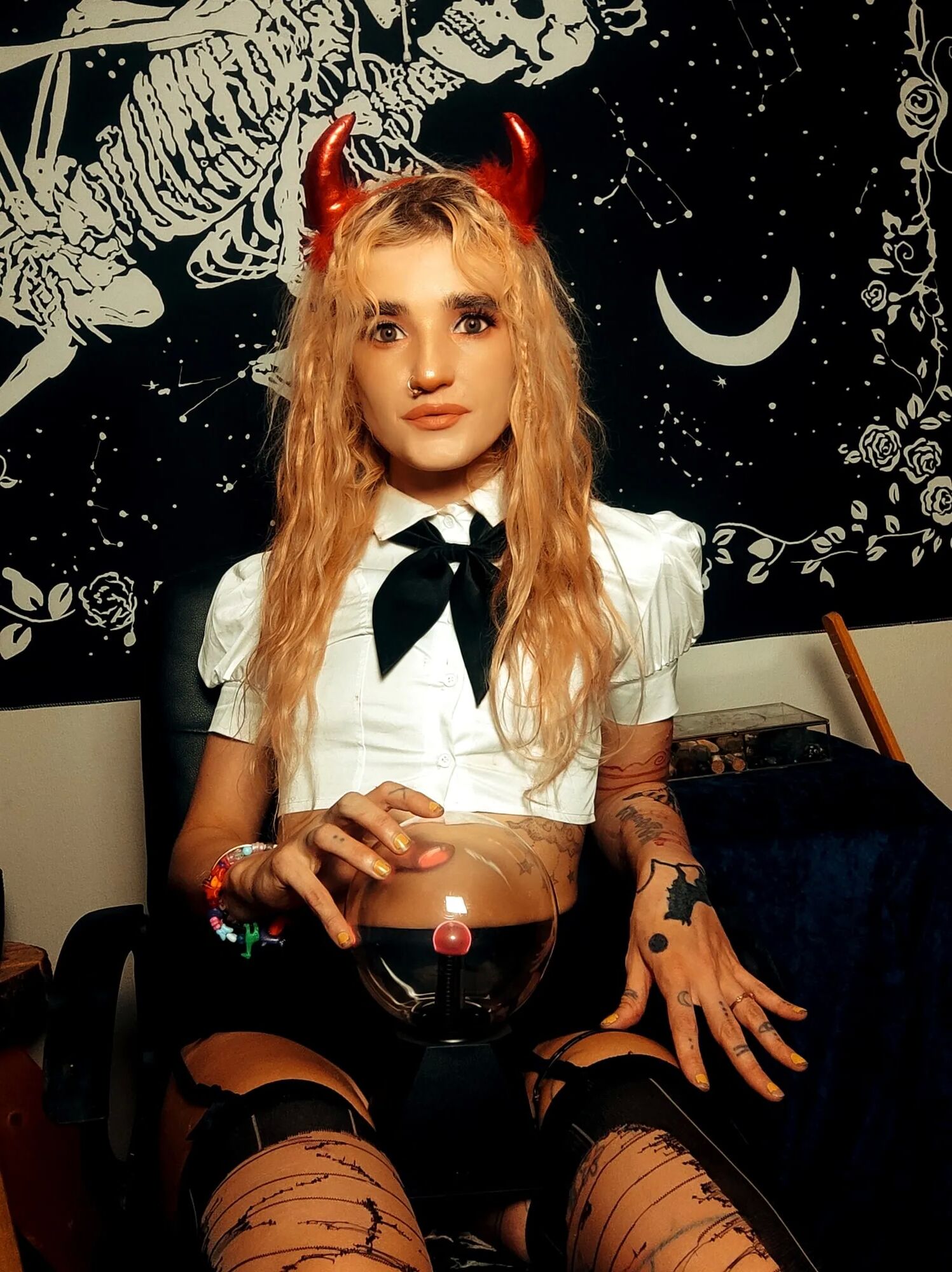I'm a slutty devil in schooluniform waiting for a hard fuck - 29 Pics