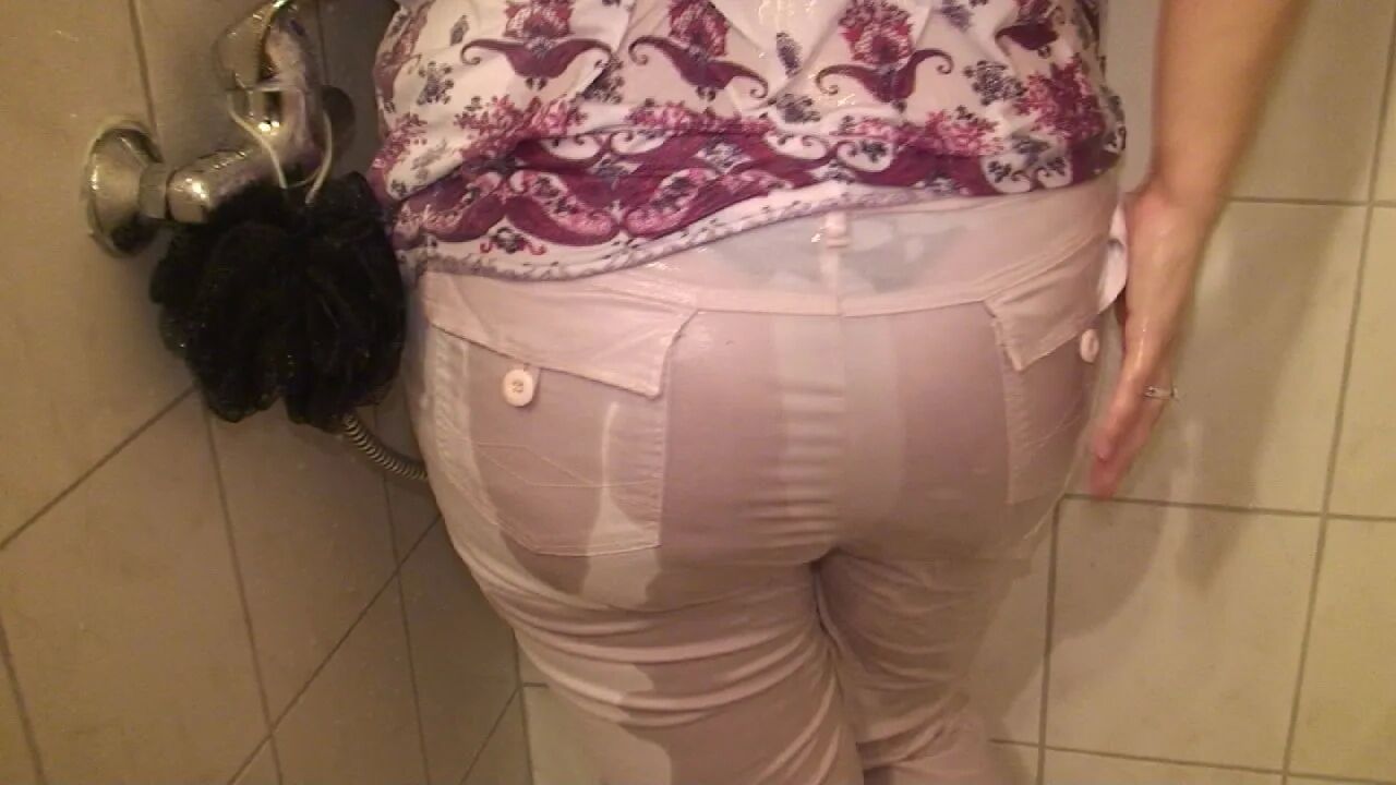 I shower in clothes and then an hot strip - 21 Pics