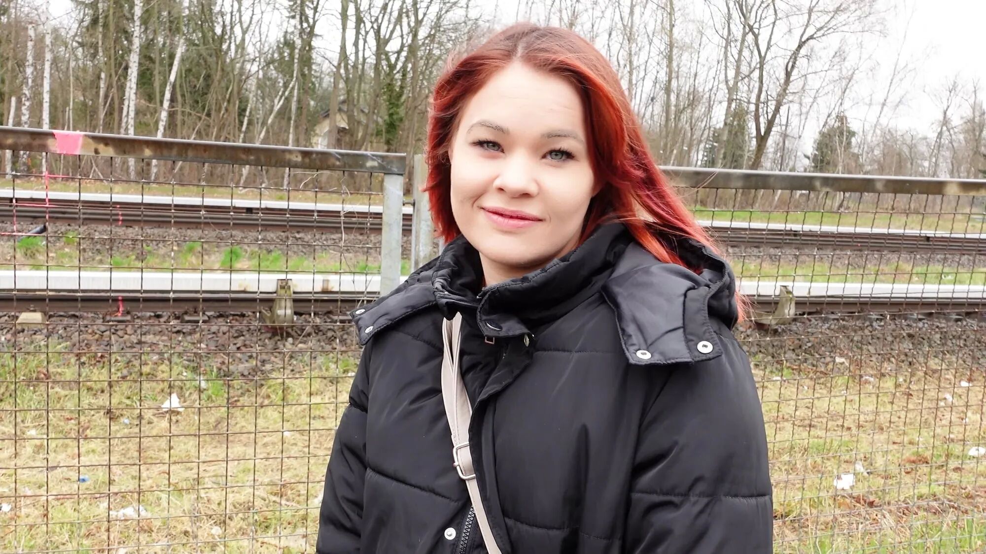 GERMAN SCOUT - Petite German Redhead Girl Lizzy Rose - 27 Pics