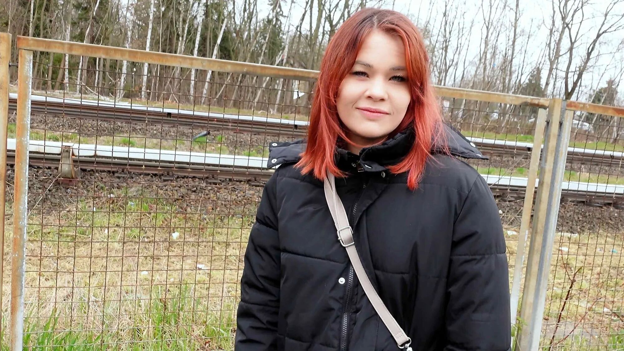 GERMAN SCOUT - Petite German Redhead Girl Lizzy Rose - 27 Pics