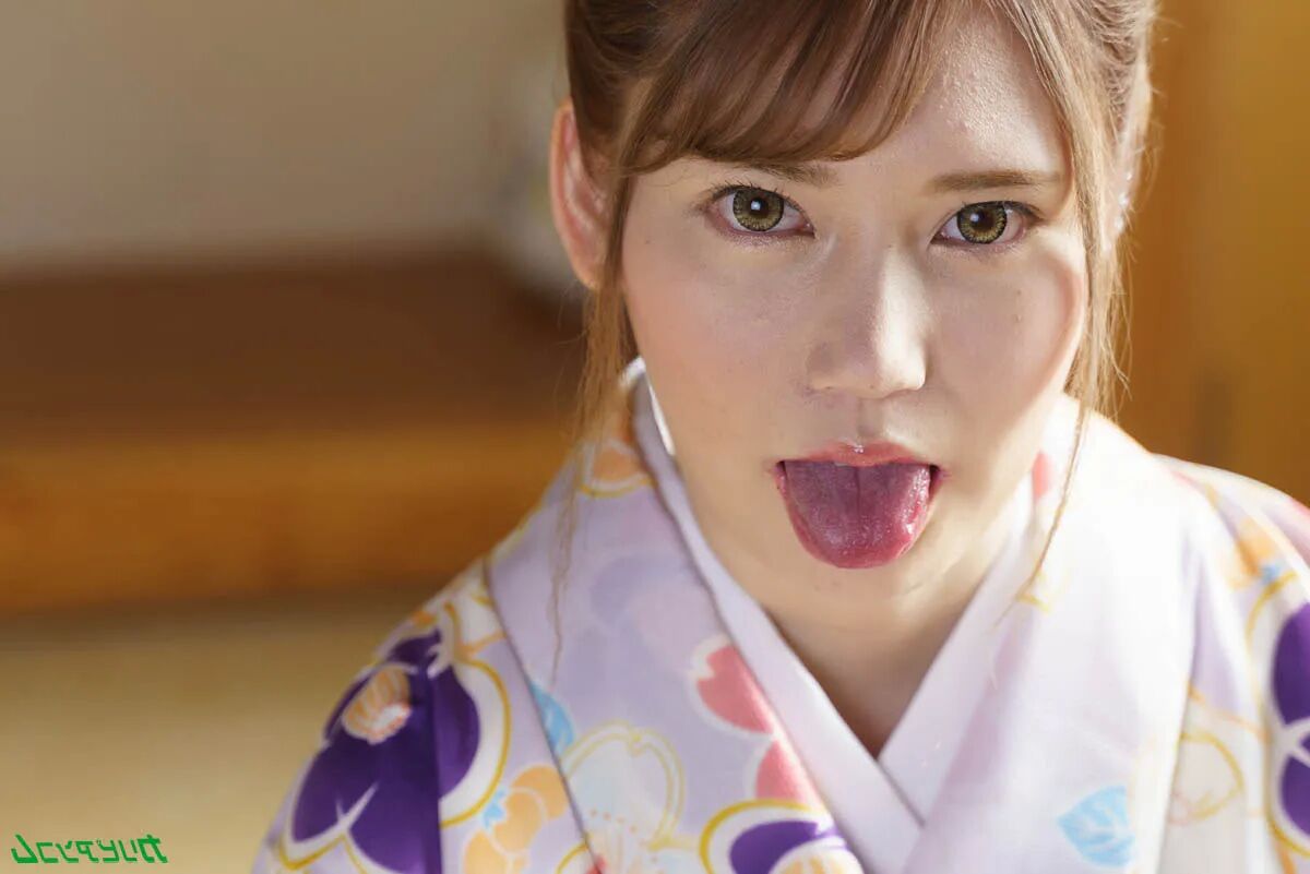 Yui Kisaragi :: Sexe hard avec une fille excitée en kimono - CARI - 20 Photos