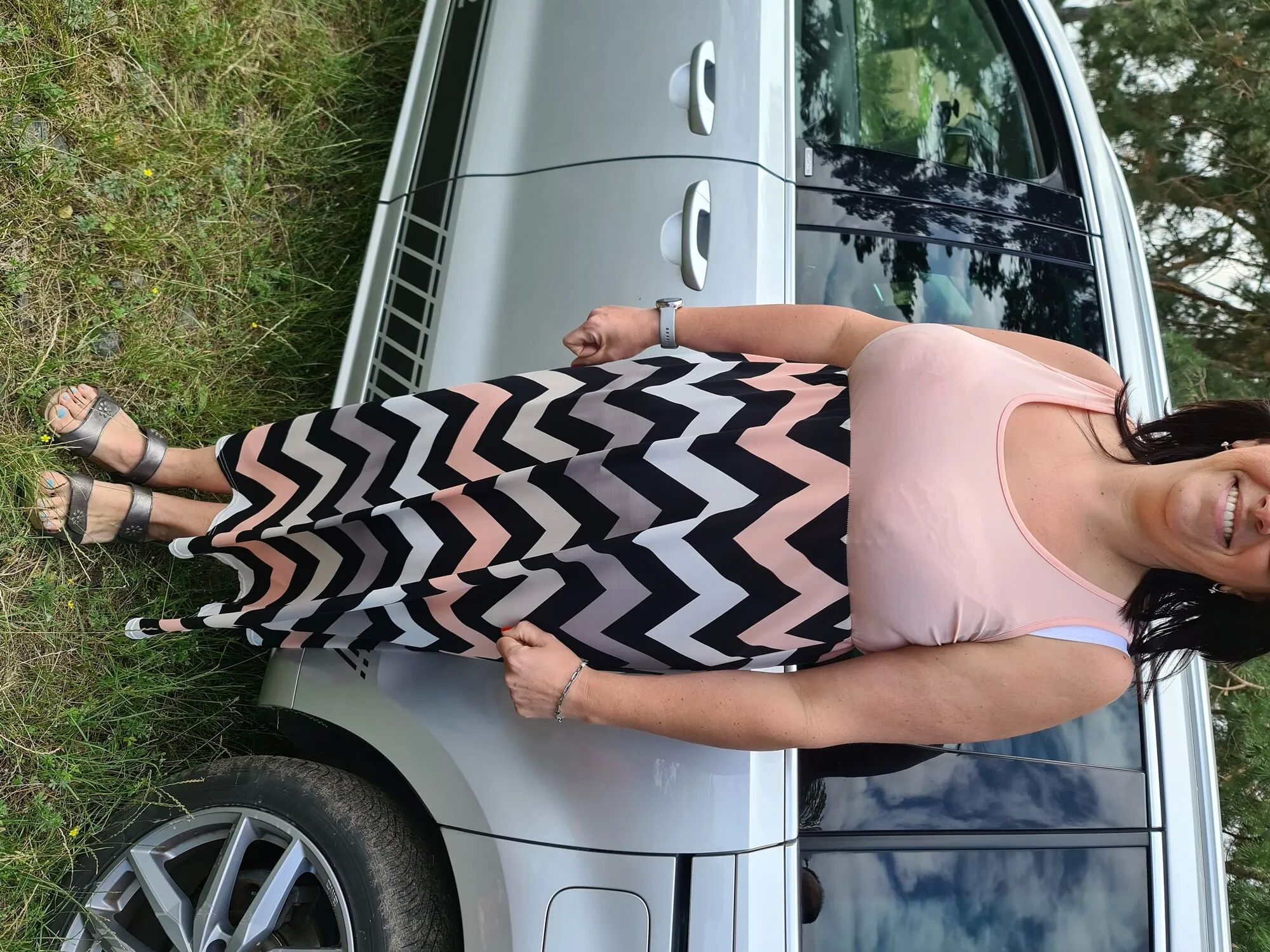 Busty milf in natuere - 58 Pics