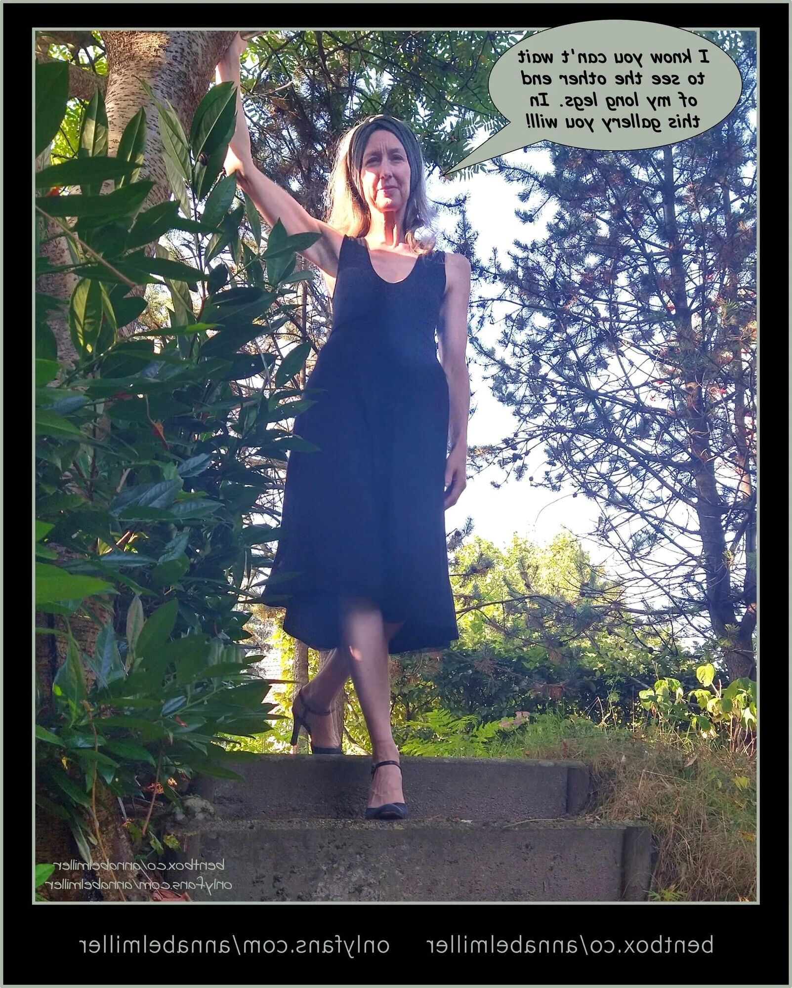 Annabel Miller: just walking through the park ... - 8 Pics