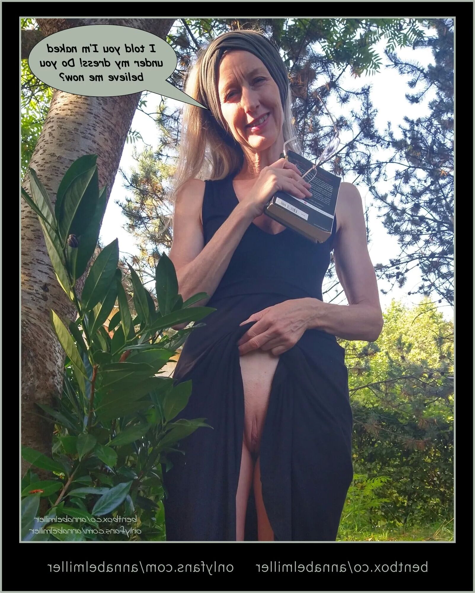 Annabel Miller: just walking through the park ... - 8 Pics