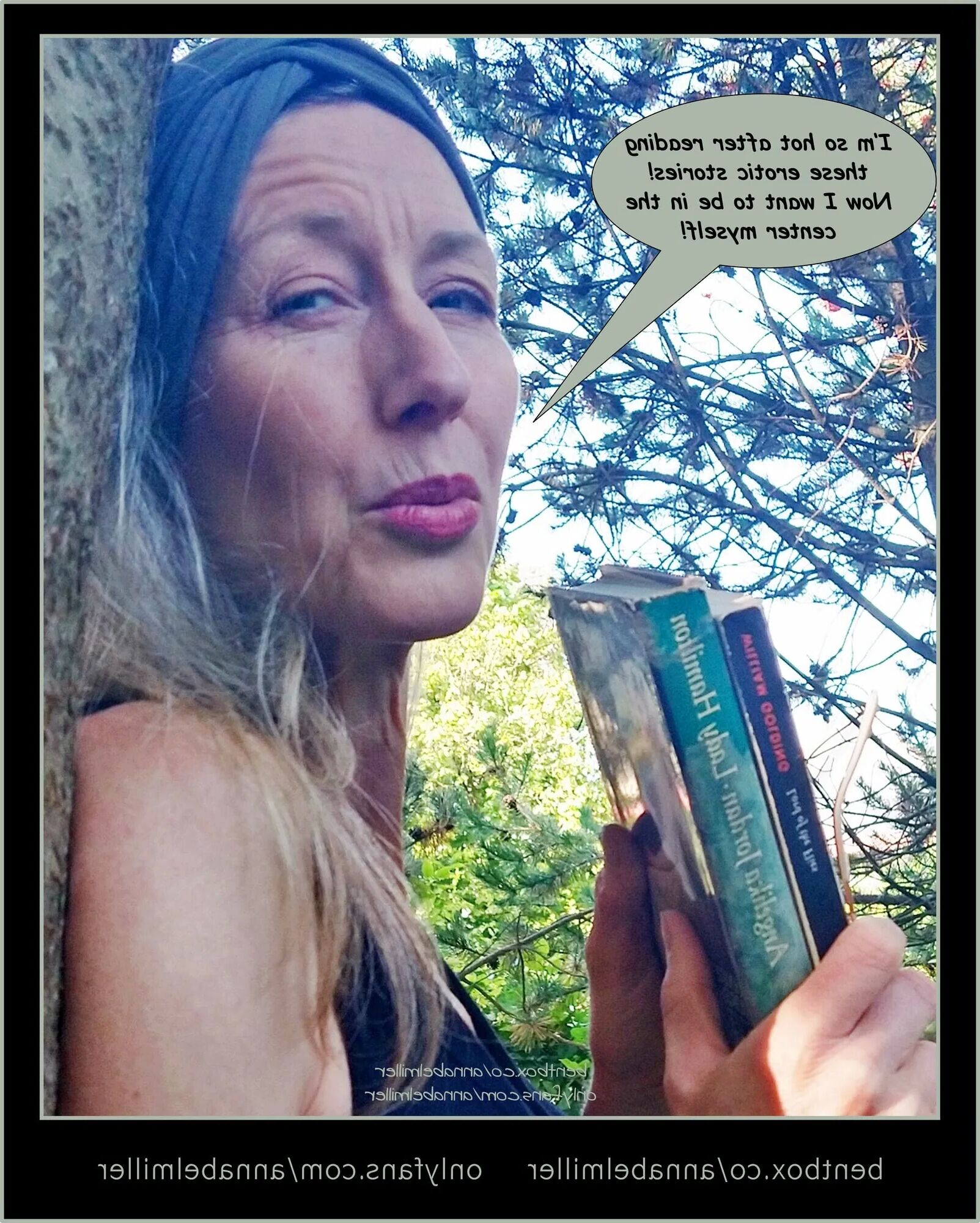 Annabel Miller: just walking through the park ... - 8 Pics