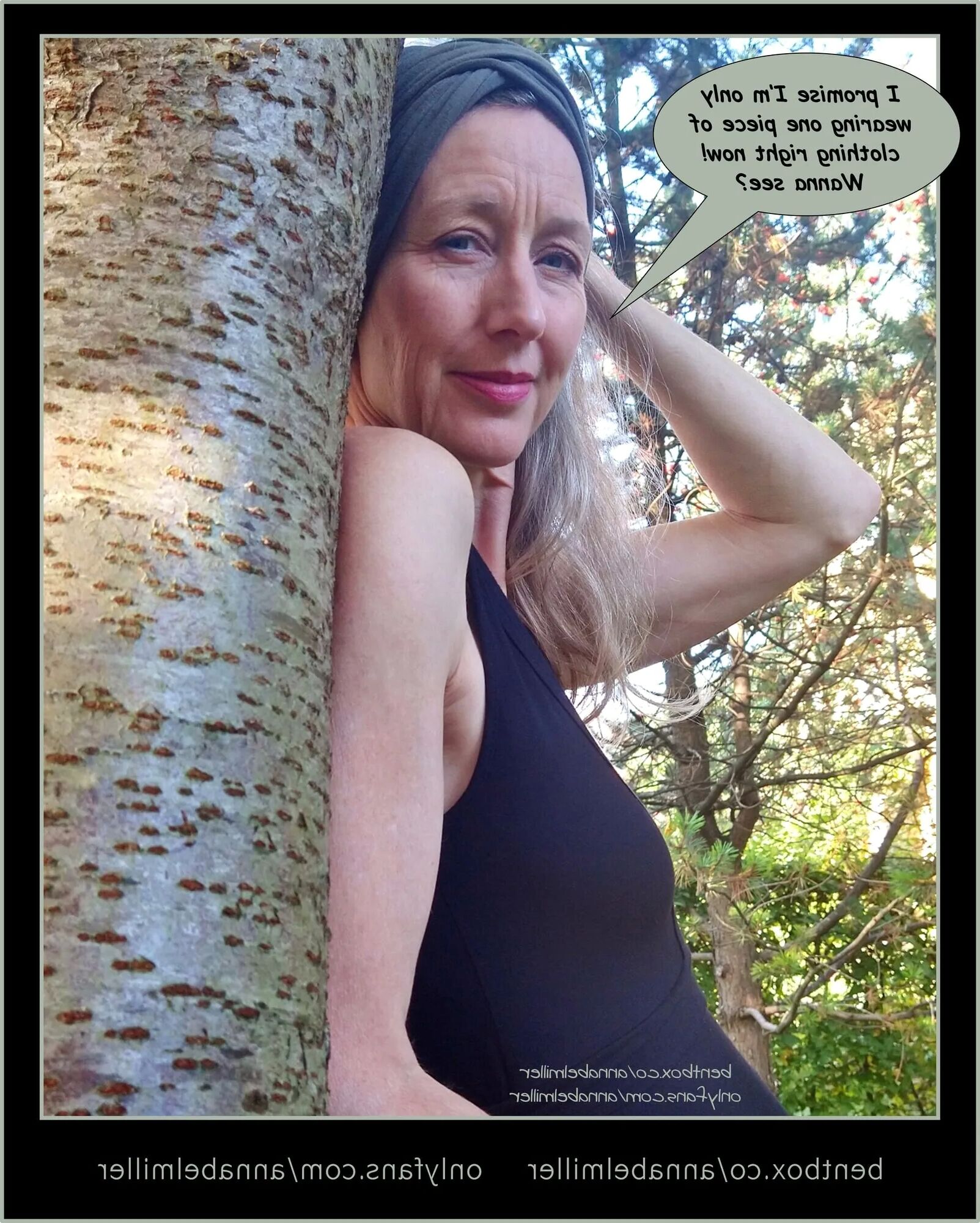 Annabel Miller: just walking through the park ... - 8 Pics