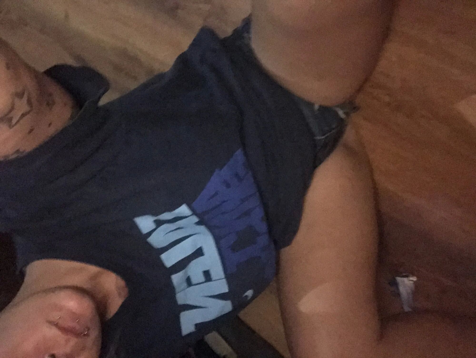 Home made Tatted Milf playing around - 7 Pics
