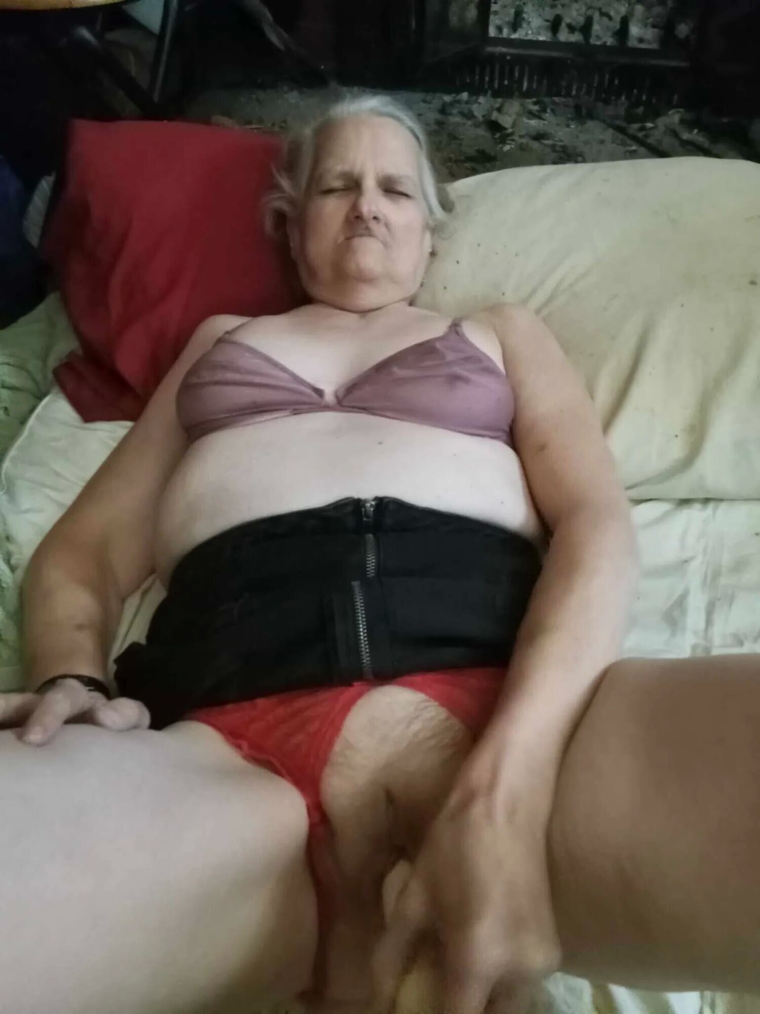 Lilac with Toy. (Self Service) - 6 Pics