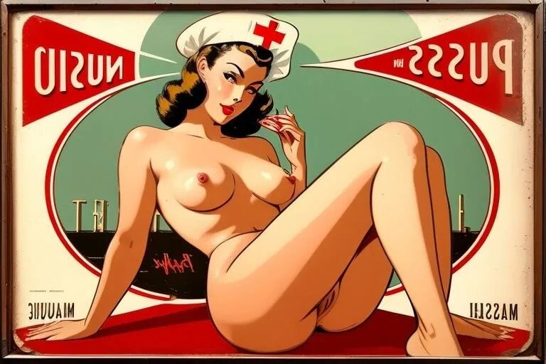 Nurses 50S comic - 51 Pics