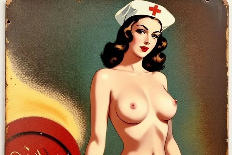 Nurses 50S comic - 51 Pics