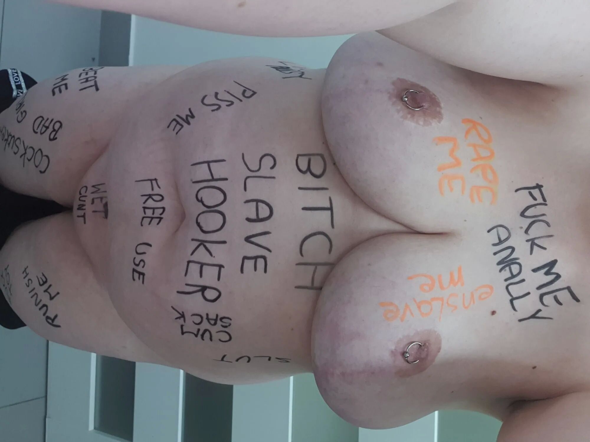 Agnesshooker body writing - 9 Pics
