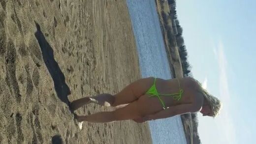Green bikini - 36 Pics
