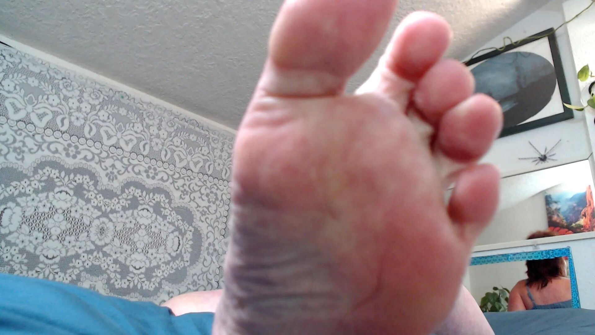 DawnSkye presents her sexy feet. - 48 Pics
