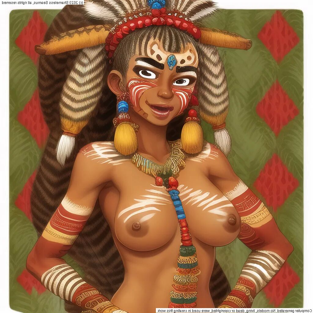 Zebra Girl - 49 Pics