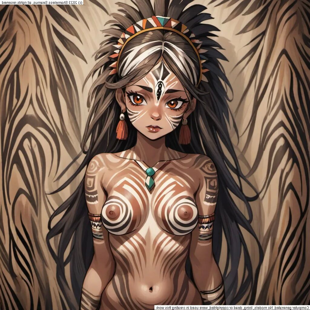 Zebra Girl - 49 Pics