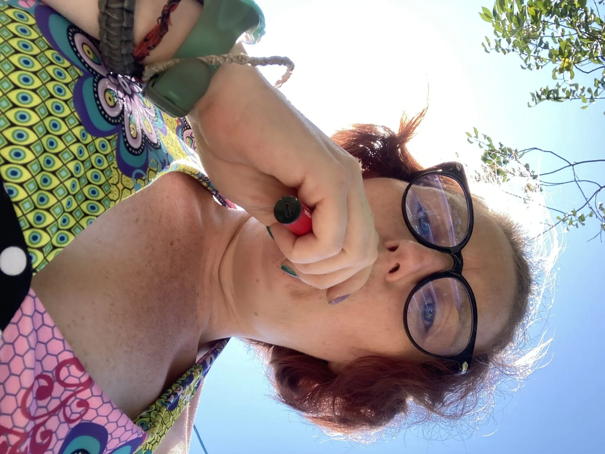 You’re laying in my garden whilst I reach over in a bikini - 25 Pics