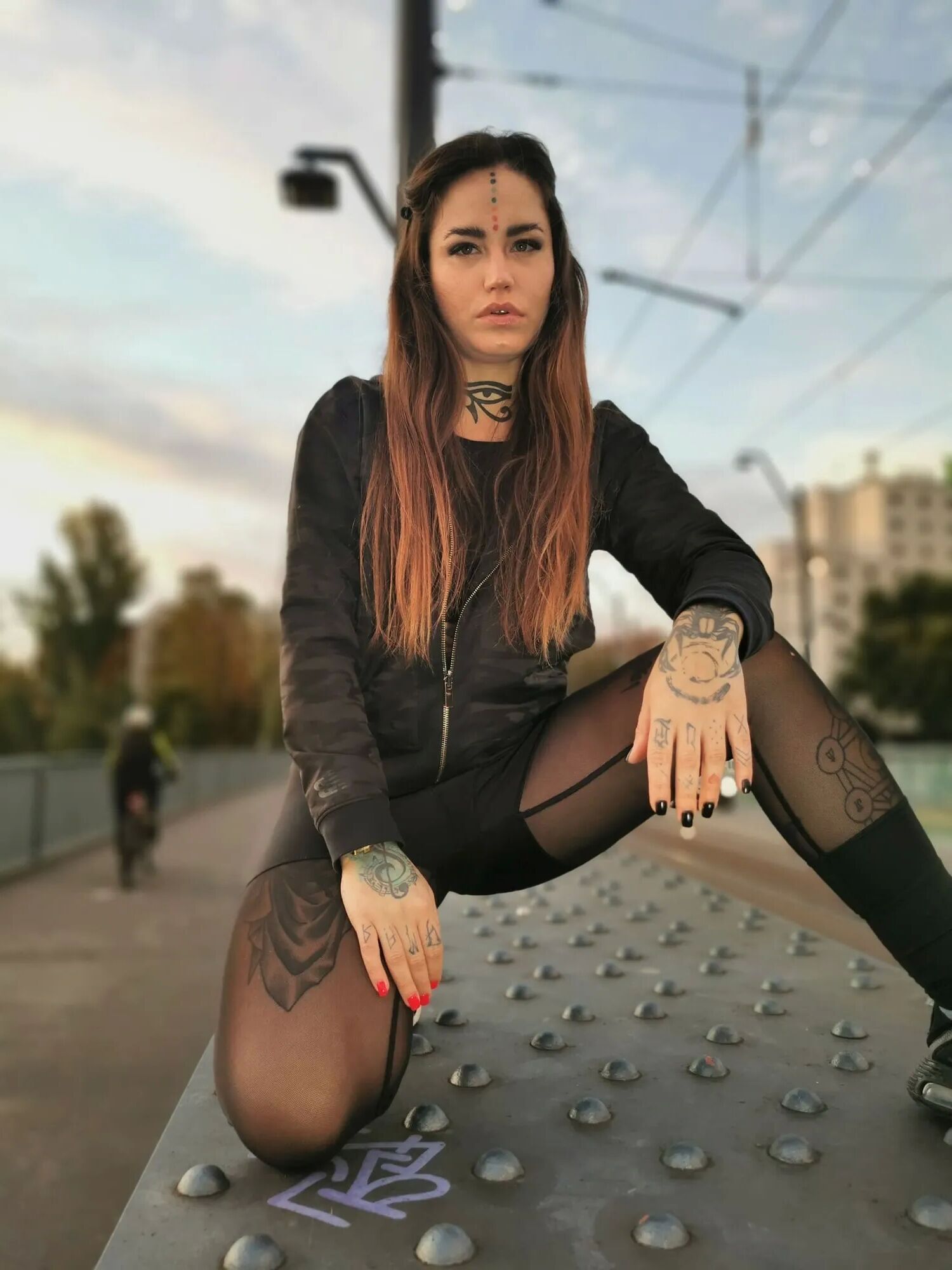 GERMAN SCOUT - Inked College Girl Jess Mori - 40 Pics