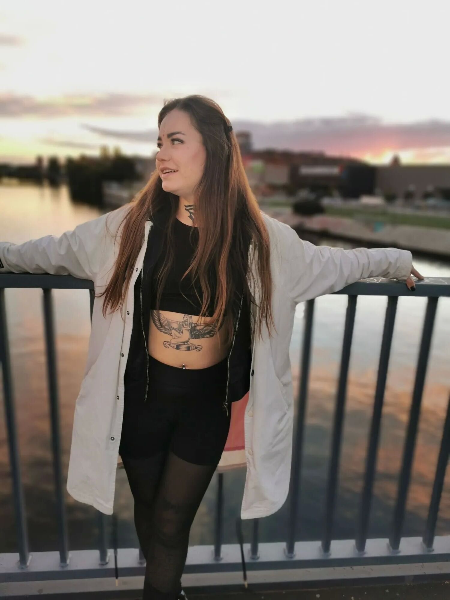 GERMAN SCOUT - Inked College Girl Jess Mori - 40 Pics