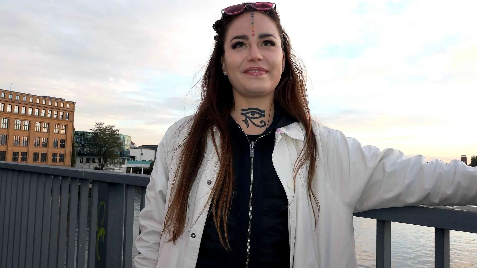 GERMAN SCOUT - Inked College Girl Jess Mori - 40 Pics