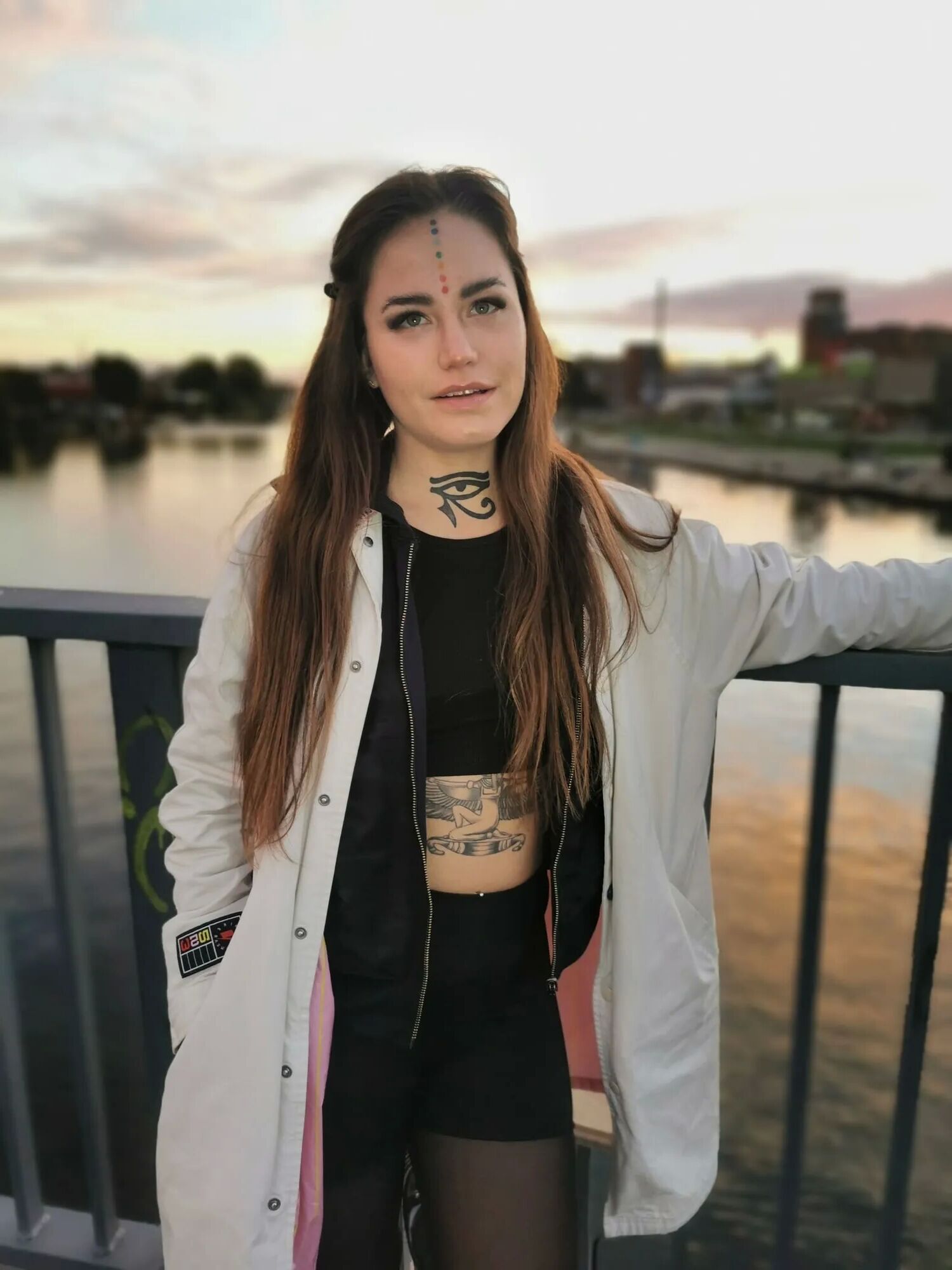 GERMAN SCOUT - Inked College Girl Jess Mori - 40 Pics