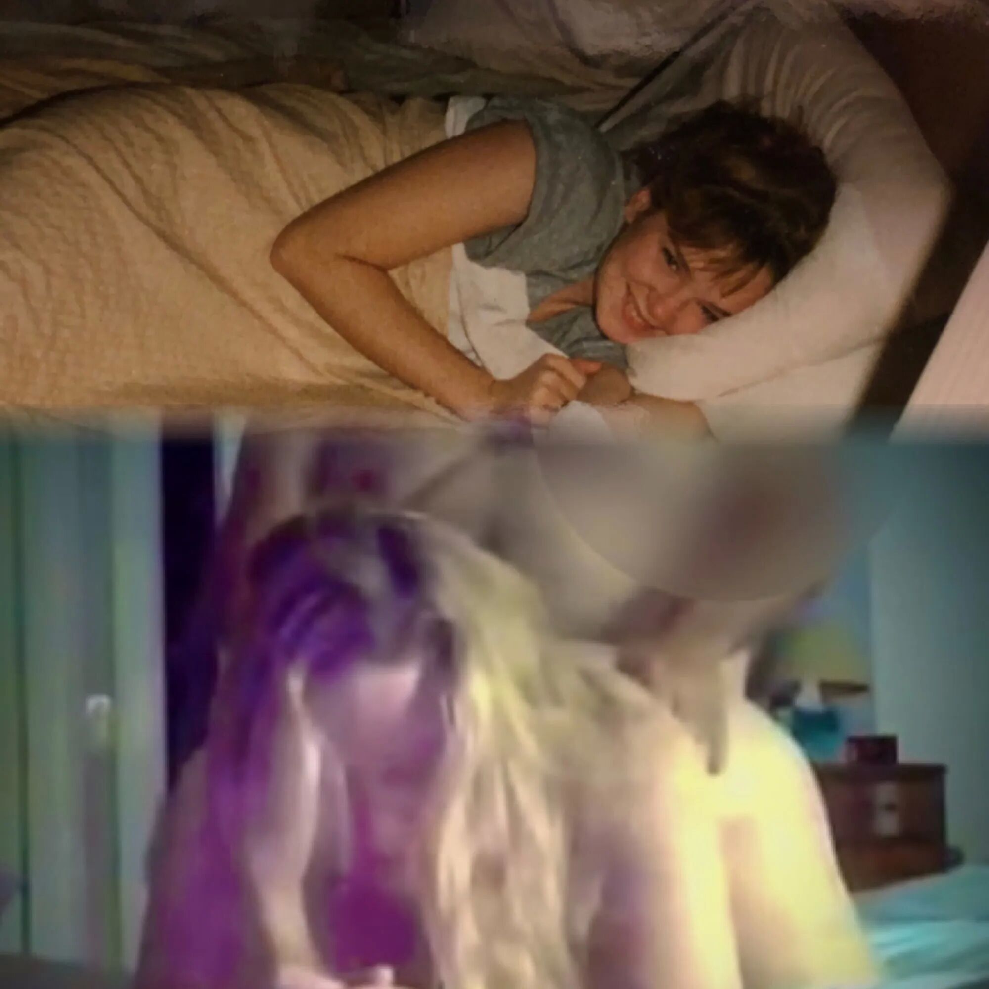 Split screen - sweet and innocent and not so much - 7 Pics