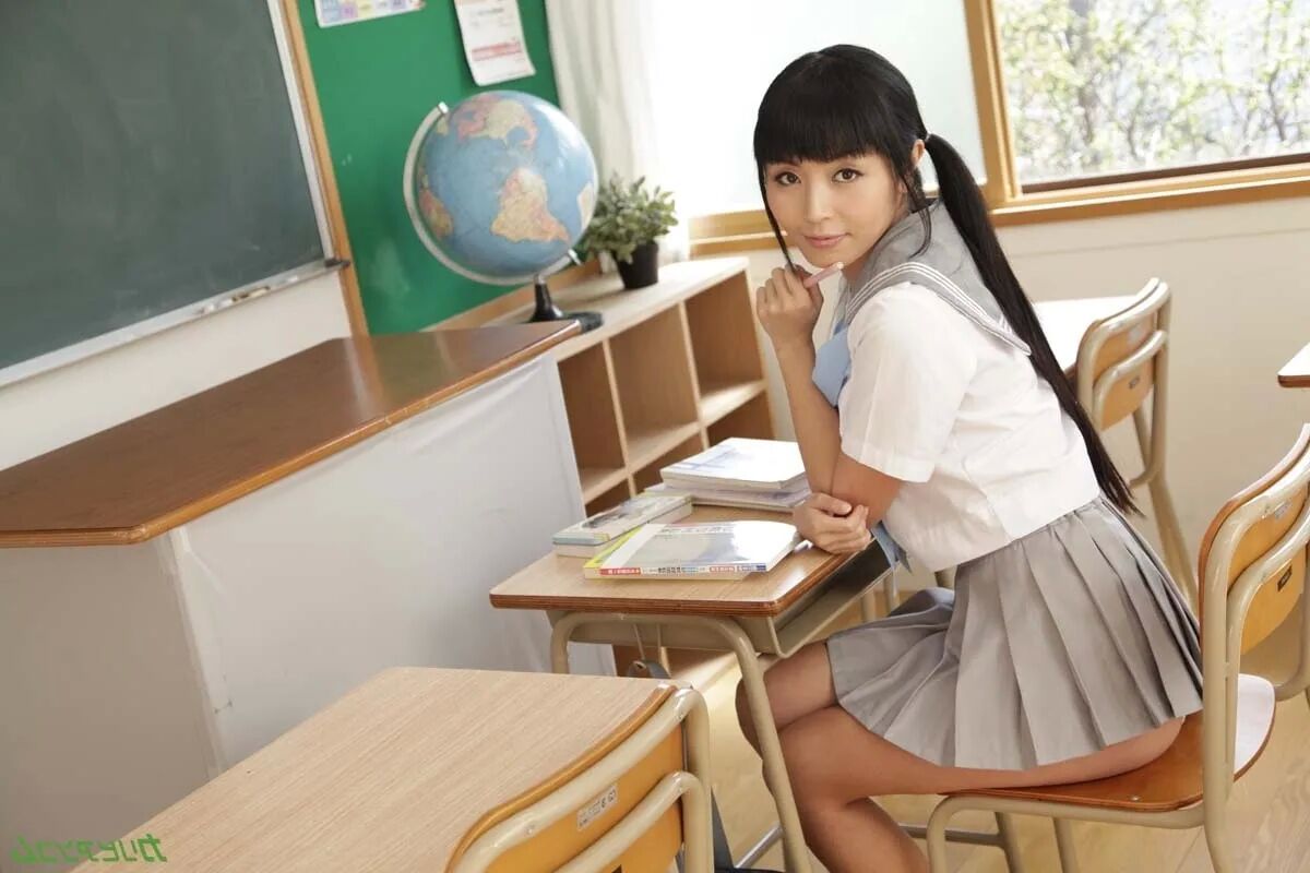 Marica :: Once Again On School Desk - CARIBBEANCOM - 33 Pics