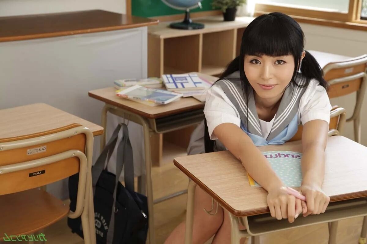Marica :: Once Again On School Desk - CARIBBEANCOM - 33 Pics