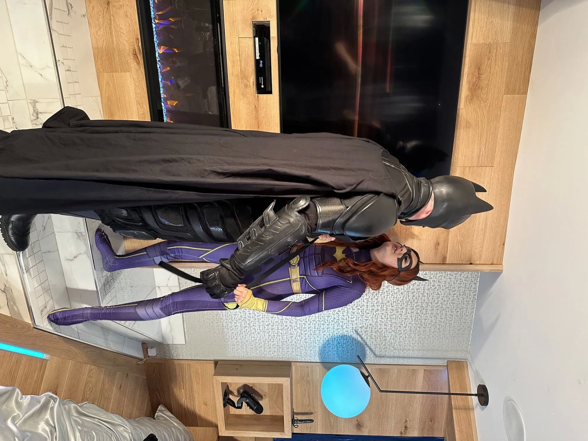 Batman gets dominated by BatGirl - 34 Pics